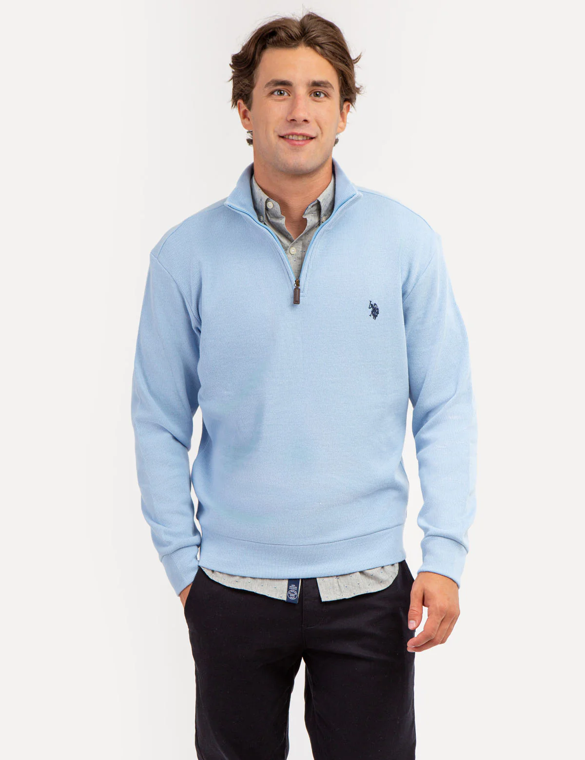 1/4 ZIP FLATBACK PULLOVER - Image 14