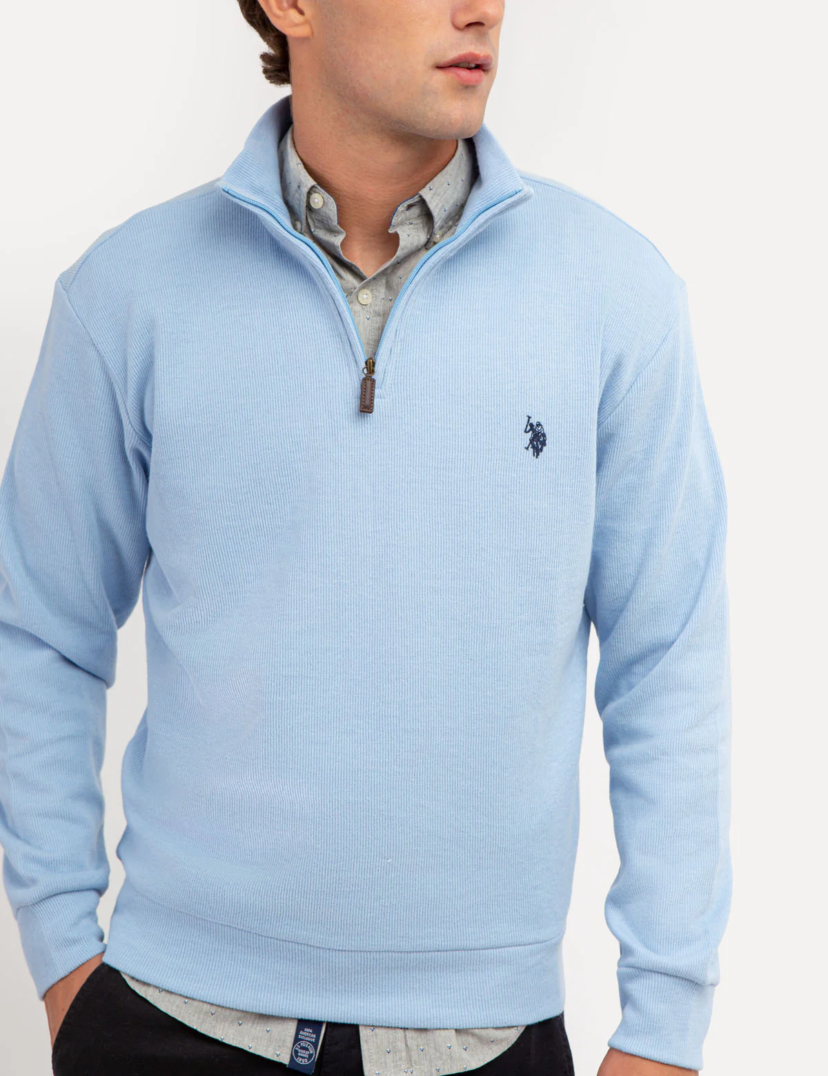 1/4 ZIP FLATBACK PULLOVER - Image 16