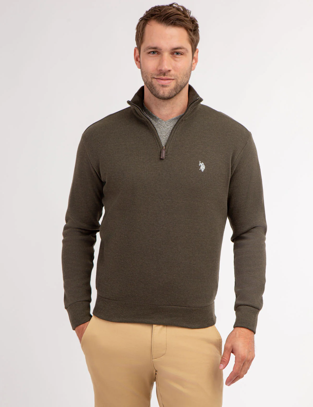 1/4 ZIP FLATBACK PULLOVER - Image 18