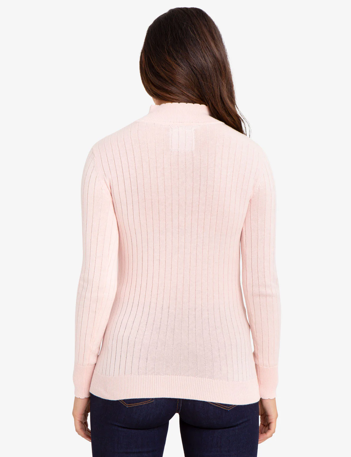 CABLE KNIT SWEATER WITH QUARTER ZIP - Image 16