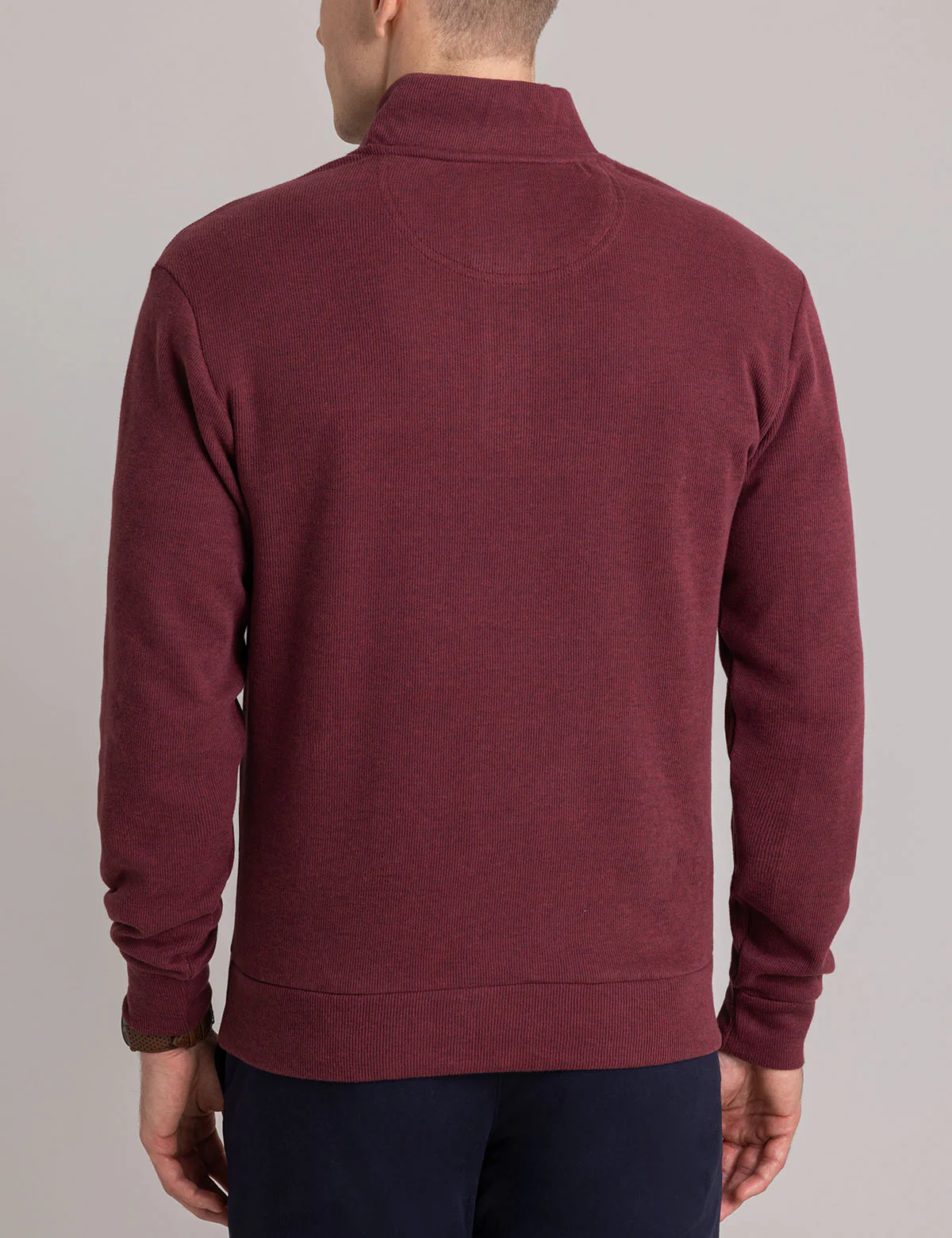 1/4 ZIP MOCK NECK FLATBACK PULLOVER - Image 16