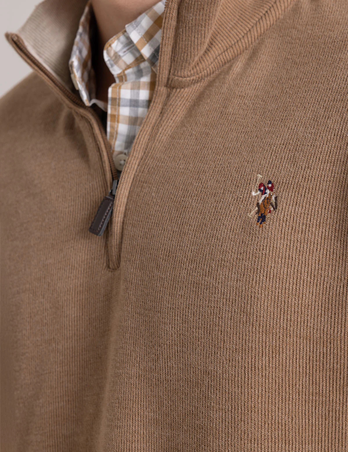 1/4 ZIP MOCK NECK FLATBACK PULLOVER - Image 22