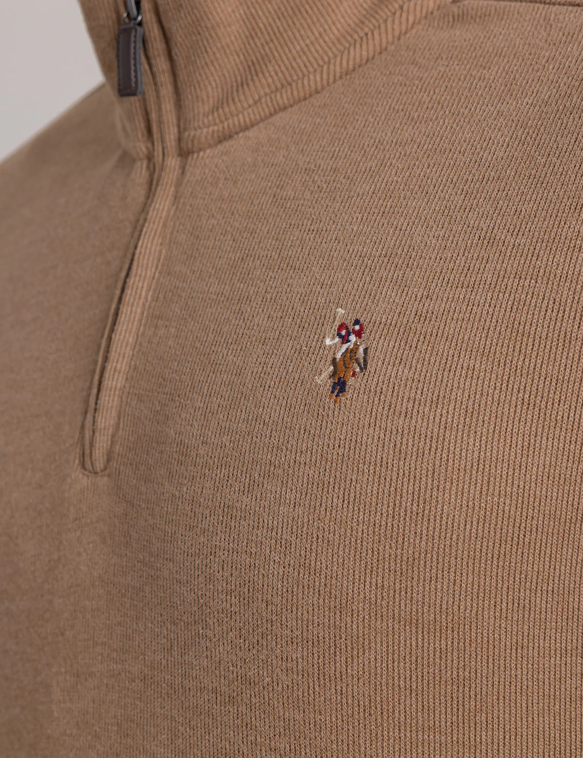 1/4 ZIP MOCK NECK FLATBACK PULLOVER - Image 23