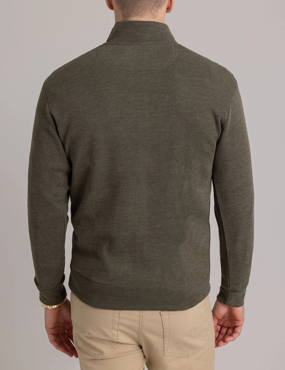 1/4 ZIP MOCK NECK FLATBACK PULLOVER - Image 28
