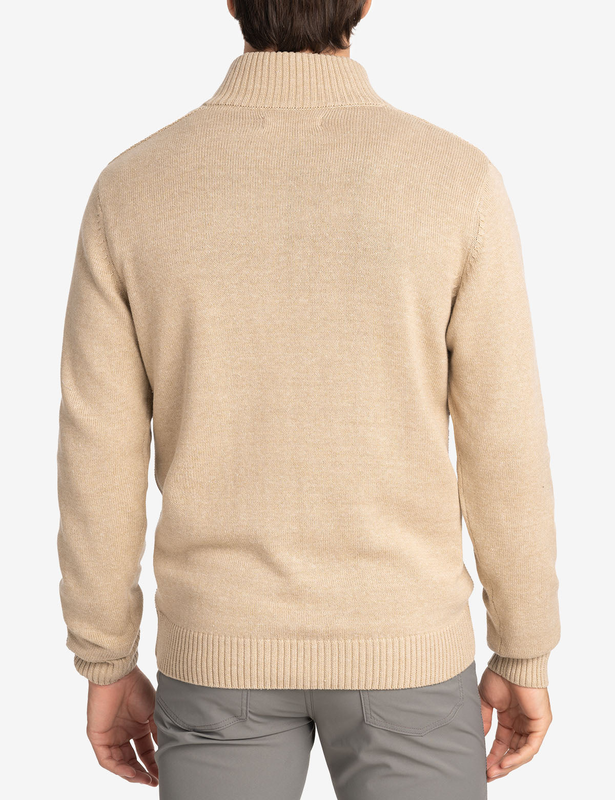 1/4 ZIP TEXTURED SWEATER - Image 7
