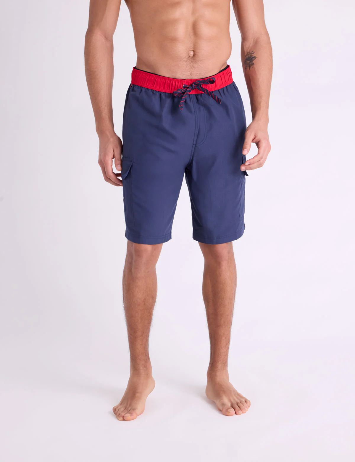 10" USPA SIDE TAPE CARGO SWIM SHORTS - Image 3