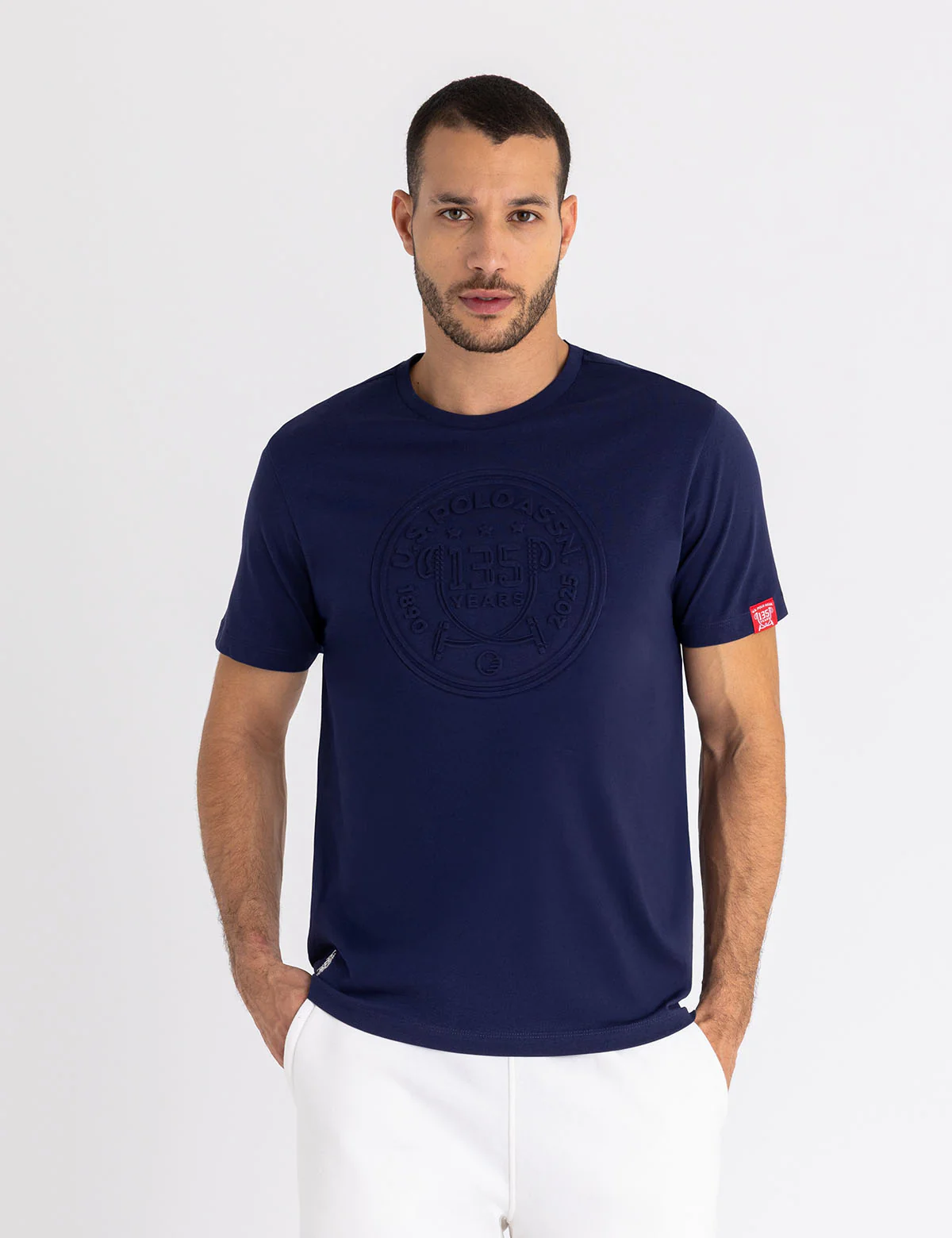 135 ANNIVERSARY EMBOSSED T-SHIRT - Image 9