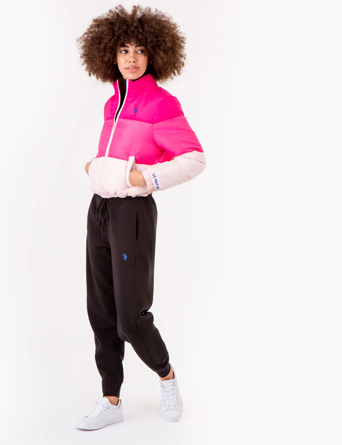 CROPPED COLORBLOCK PUFFER JACKET - Image 13