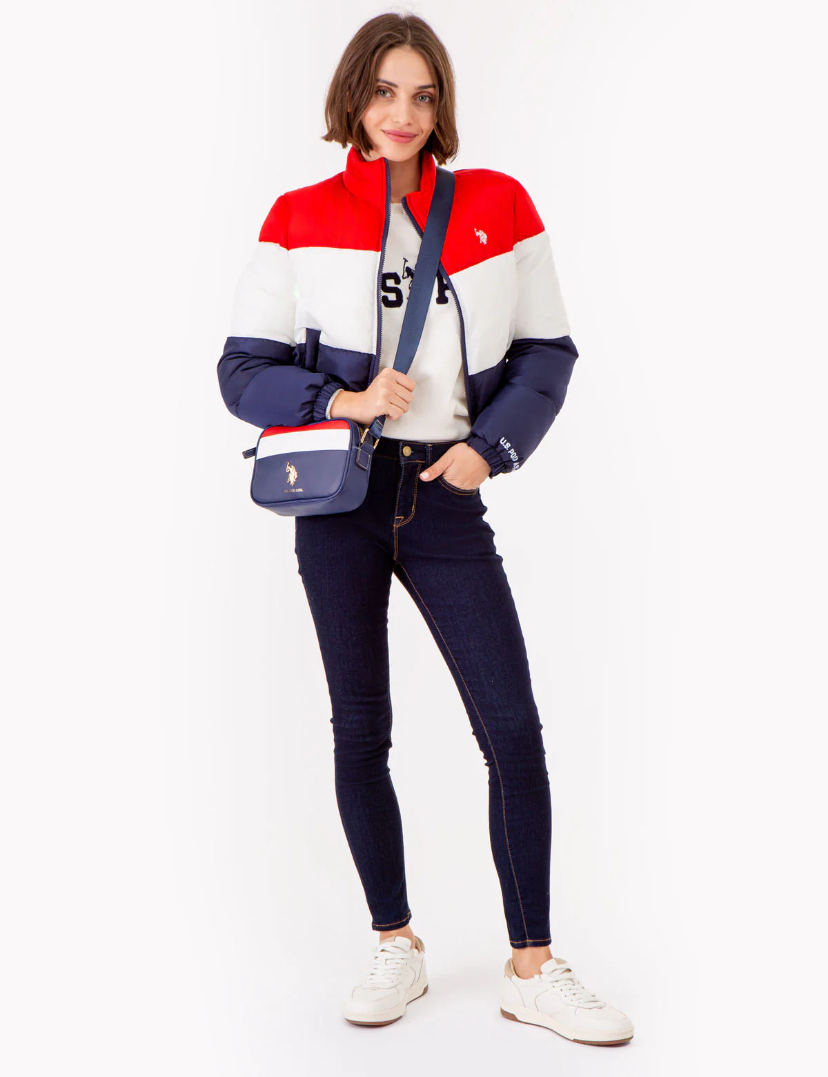 CROPPED COLORBLOCK PUFFER JACKET - Image 6