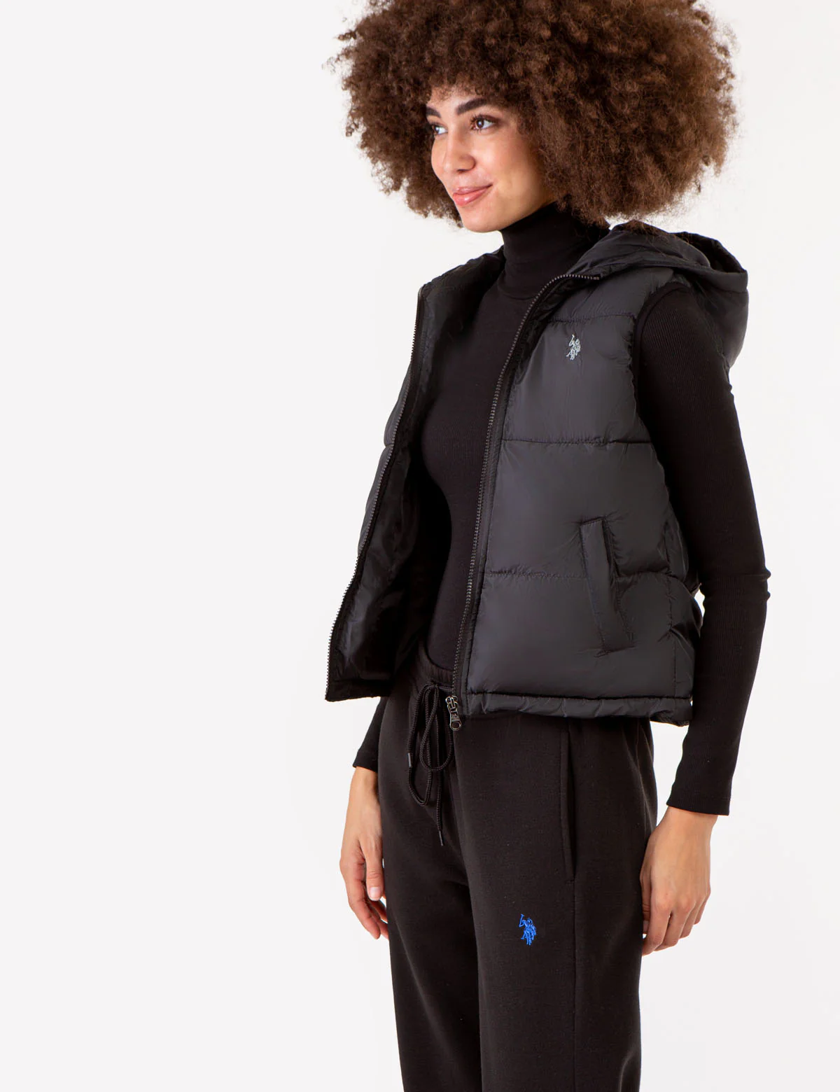 HOODED CROPPED VEST - Image 14