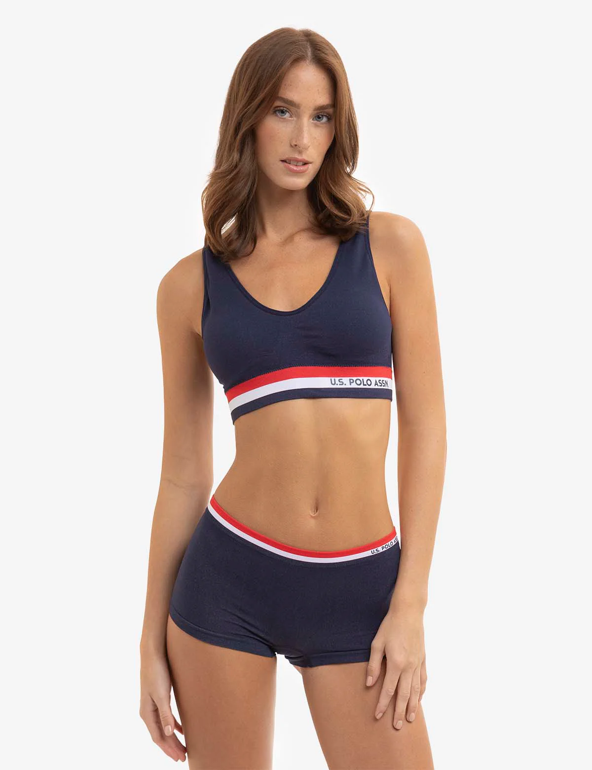 2 PACK SIGNATURE STRIPE BRALETTES WITH REMOVEABLE PADS - Image 5
