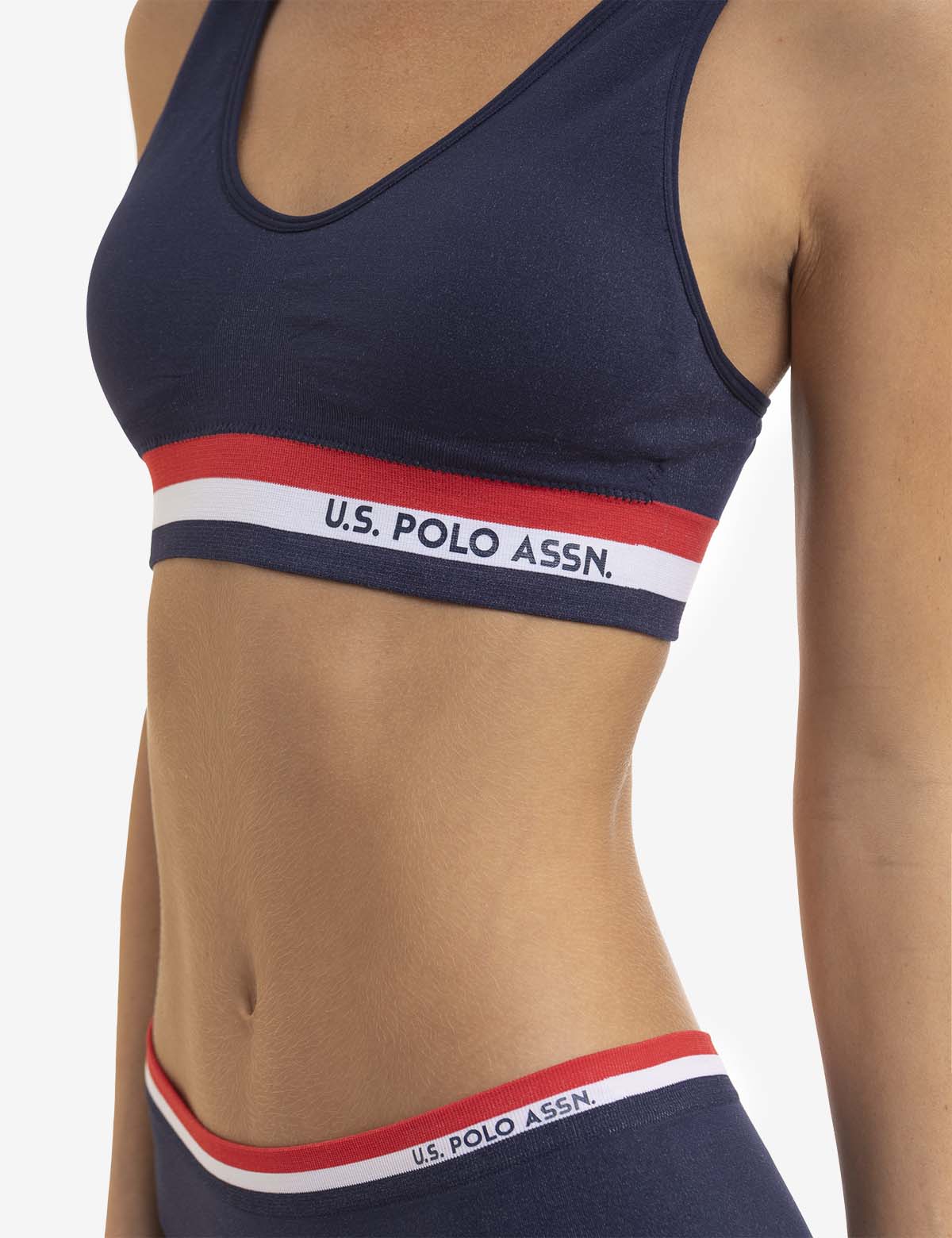 2 PACK SIGNATURE STRIPE BRALETTES WITH REMOVEABLE PADS - Image 6