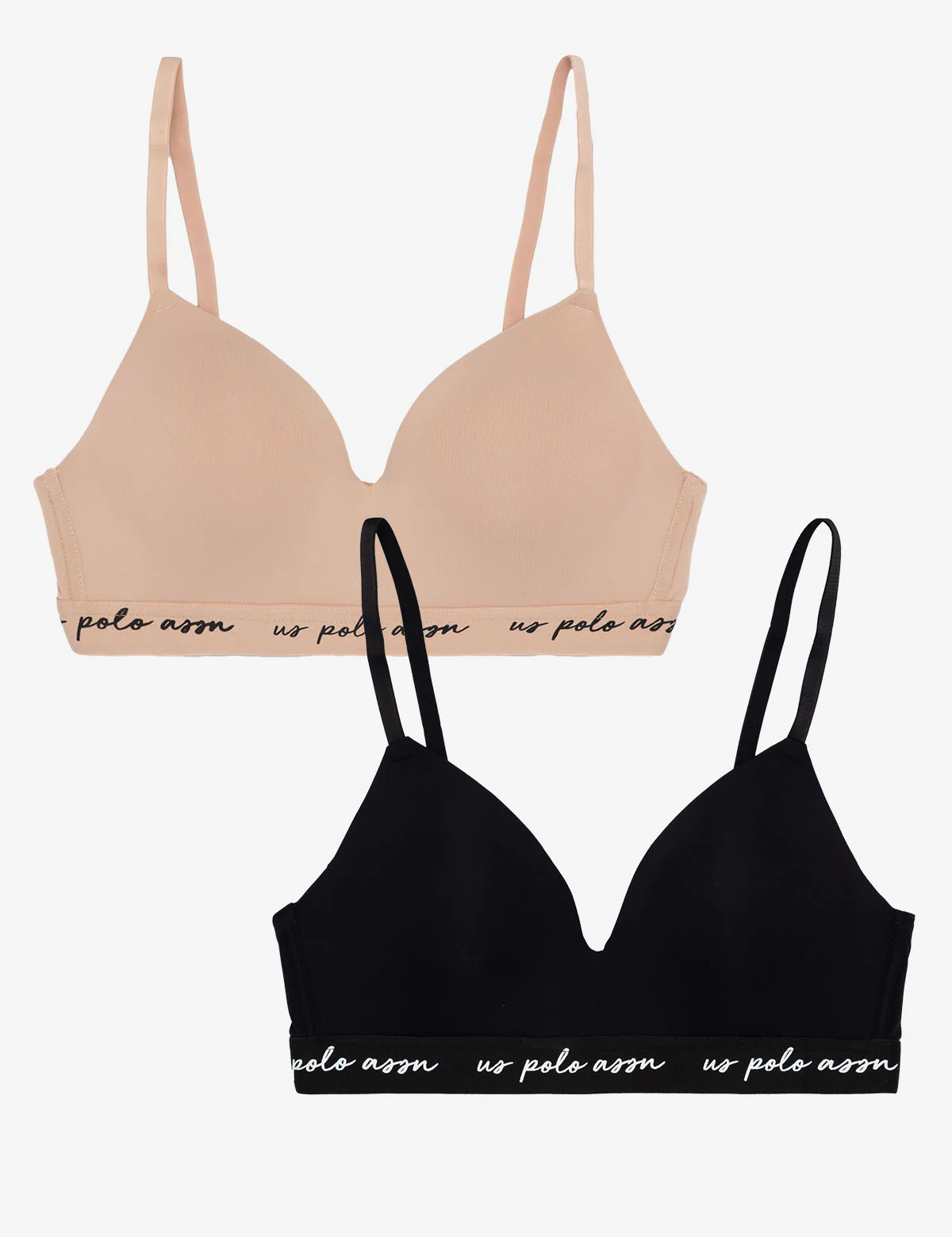 2PK WIRE FREE CLASP BACK BRAS WITH ADJUSTABLE STRAPS - Image 8