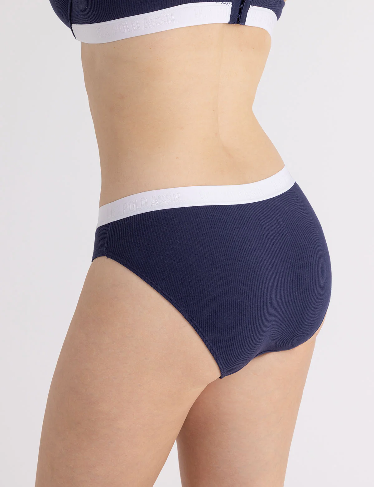 3PK ASSORTED RIBBED BIKINIS - Image 2