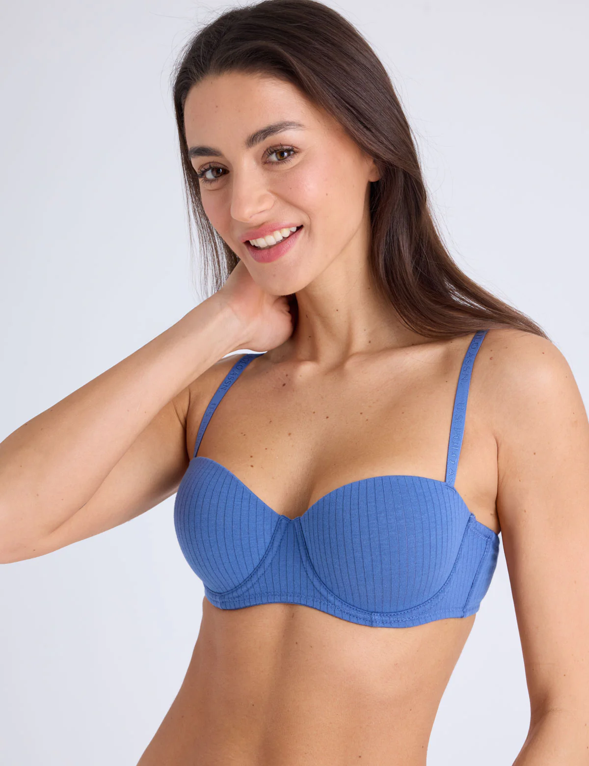 3PK COTTON RIBBED BRAS - Image 7