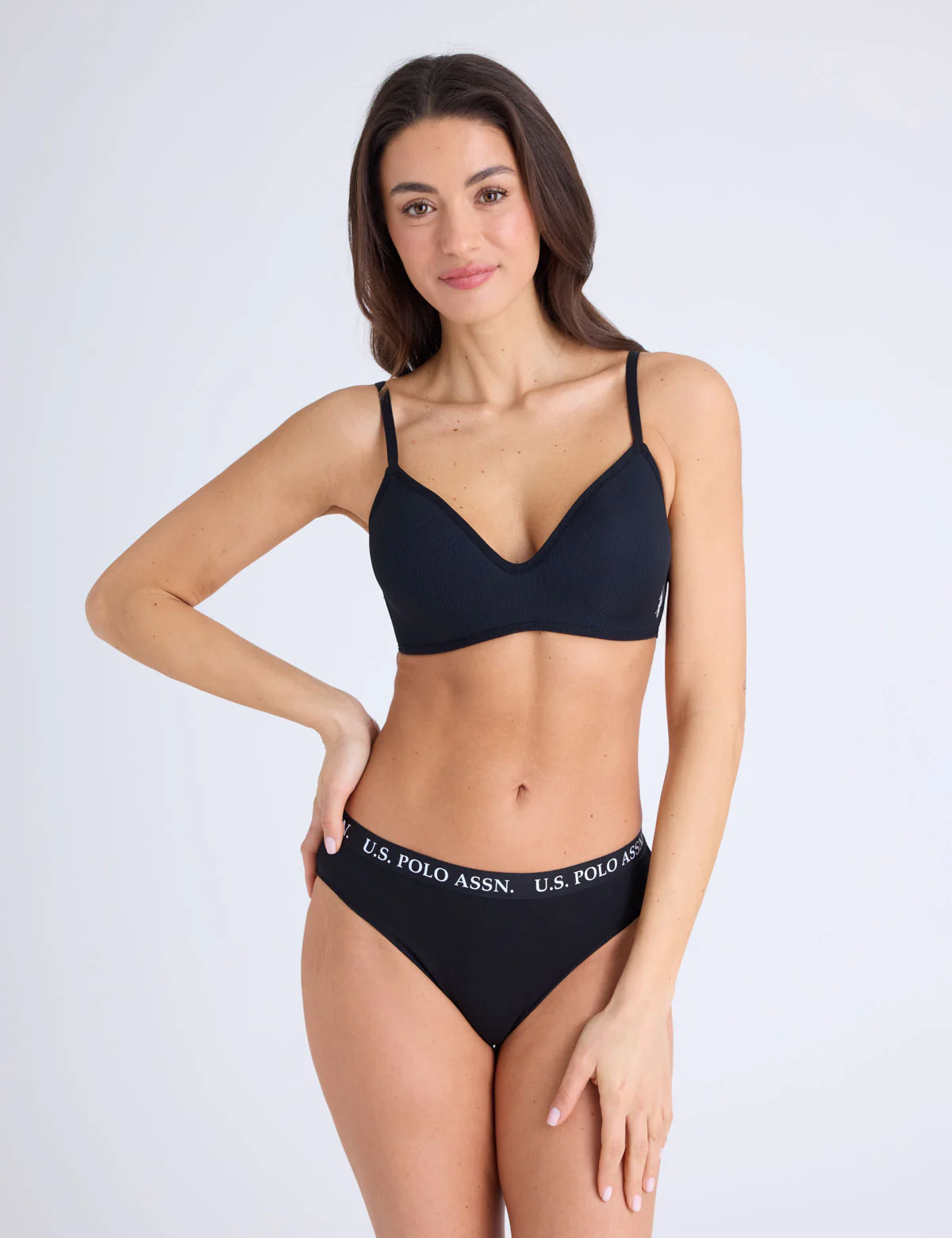 3PK WIRE FREE RIBBED MICROFIBER BRAS - Image 5