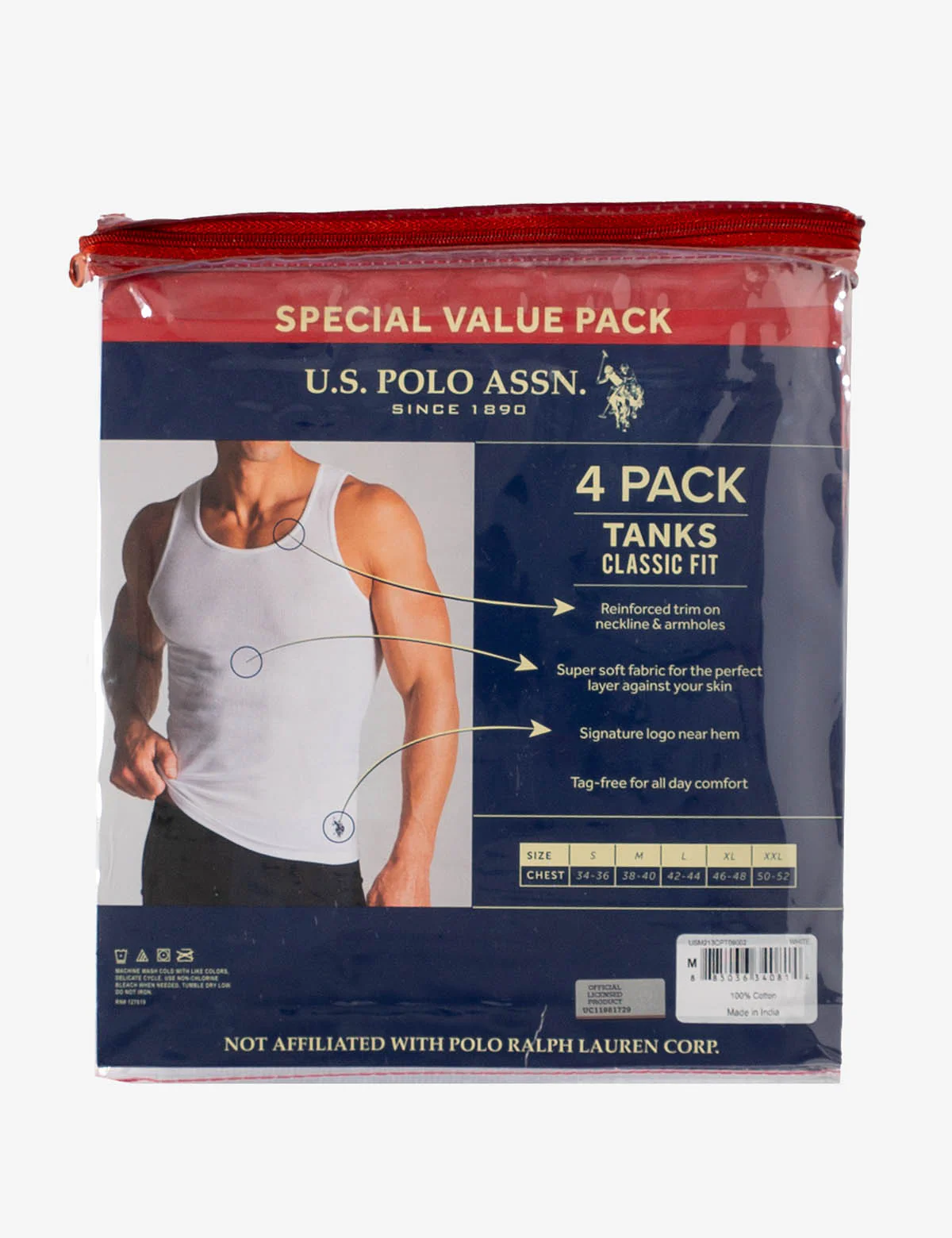 4 PACK A-SHIRTS - Image 4