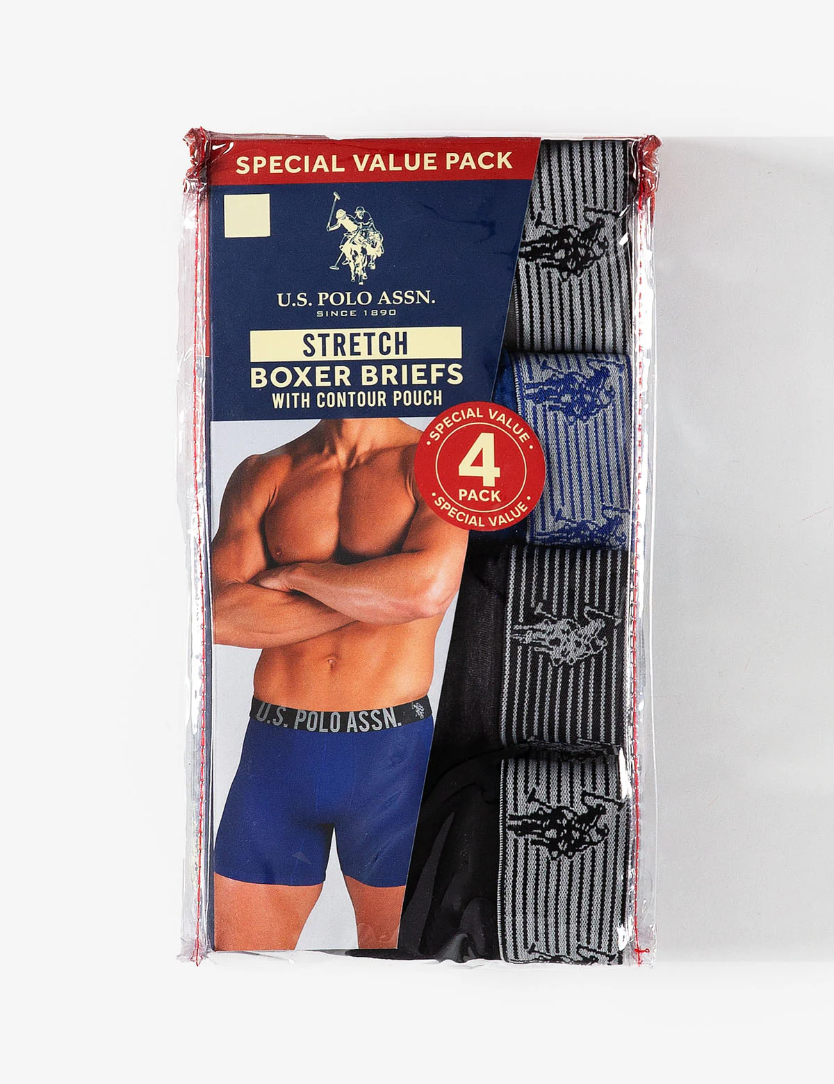4 PACK STRETCH BOXER BRIEFS - Image 6