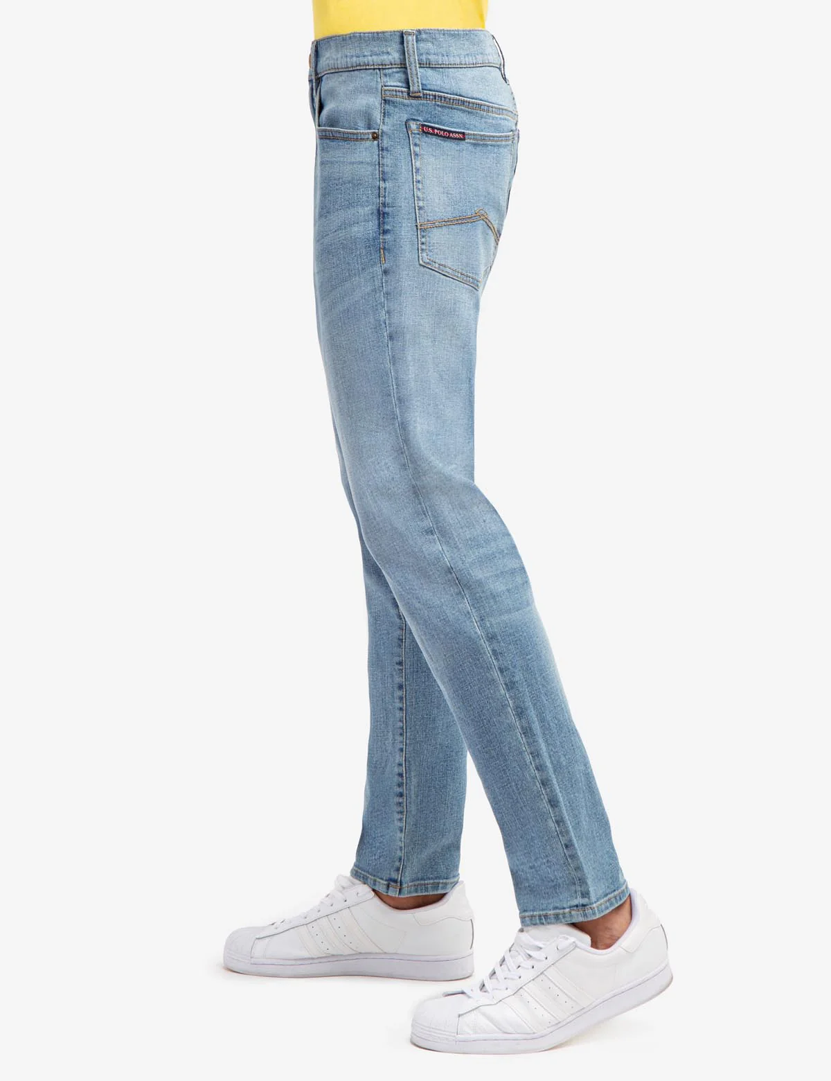 5 POCKET ATHLETIC FIT JEANS - Image 3