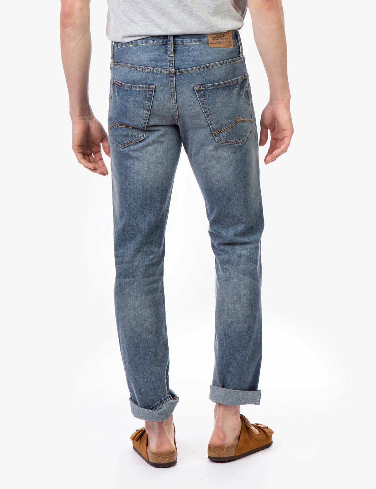 5 POCKET RIGID STRAIGHT FIT JEANS - Image 4