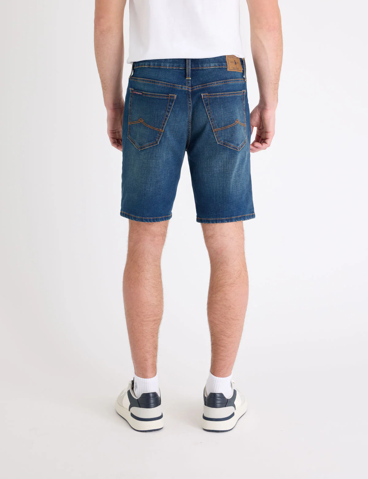5 POCKET SLIM STRAIGHT 9.5" DENIM SHORTS - Image 5