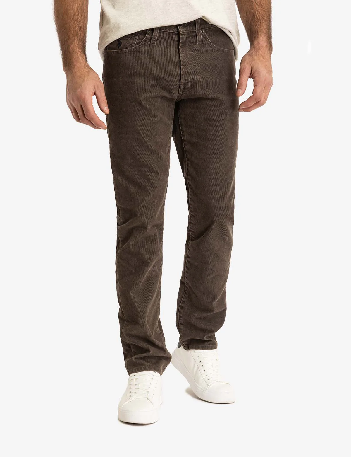 5 POCKET SLIM STRAIGHT CORDUROY PANTS - Image 6