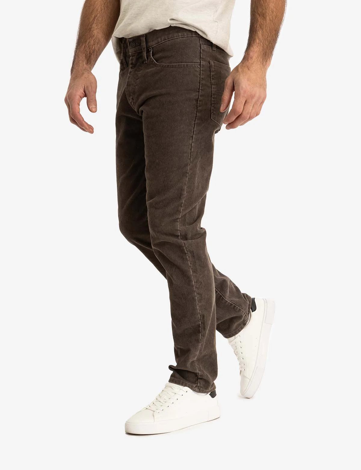 5 POCKET SLIM STRAIGHT CORDUROY PANTS - Image 8