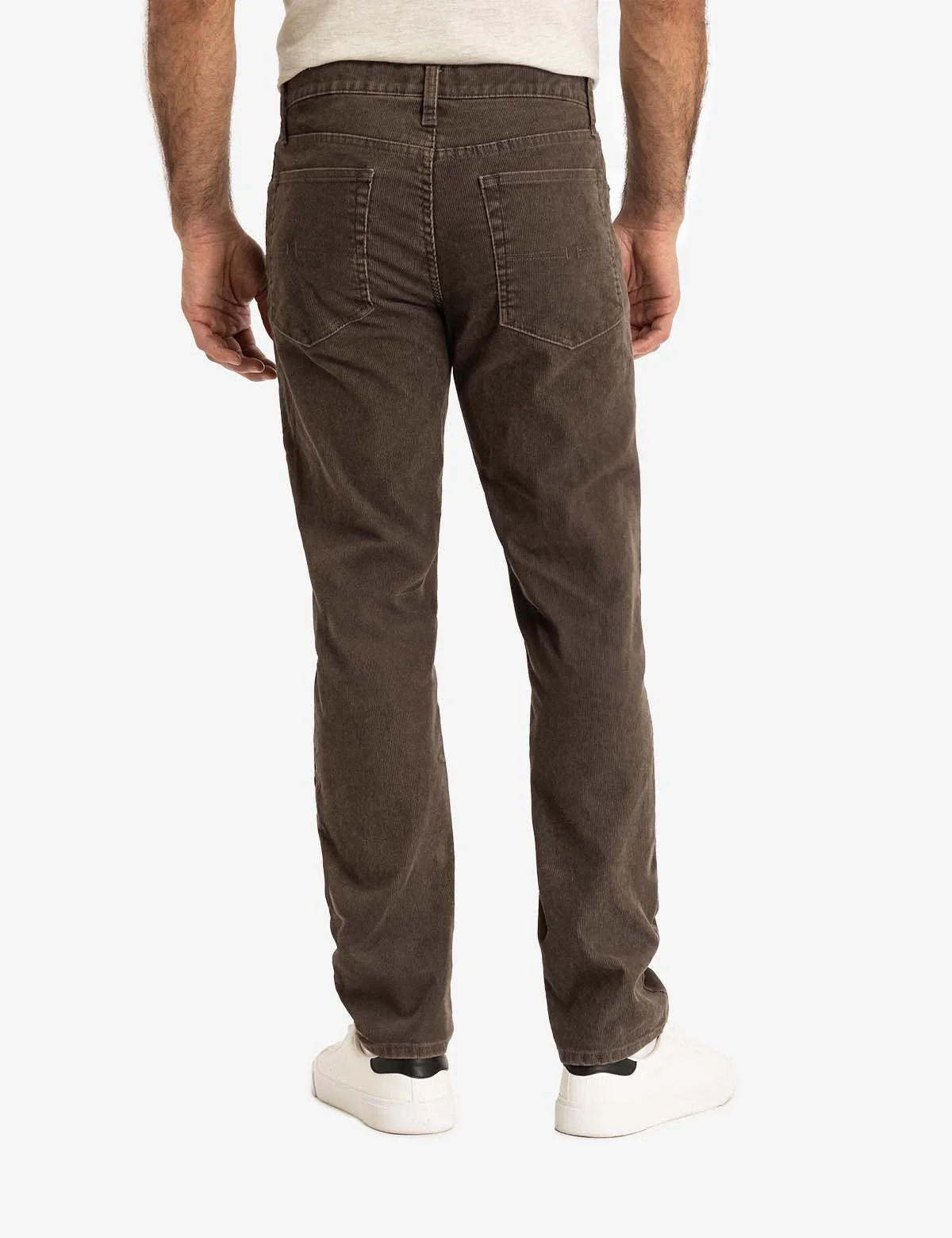 5 POCKET SLIM STRAIGHT CORDUROY PANTS - Image 9