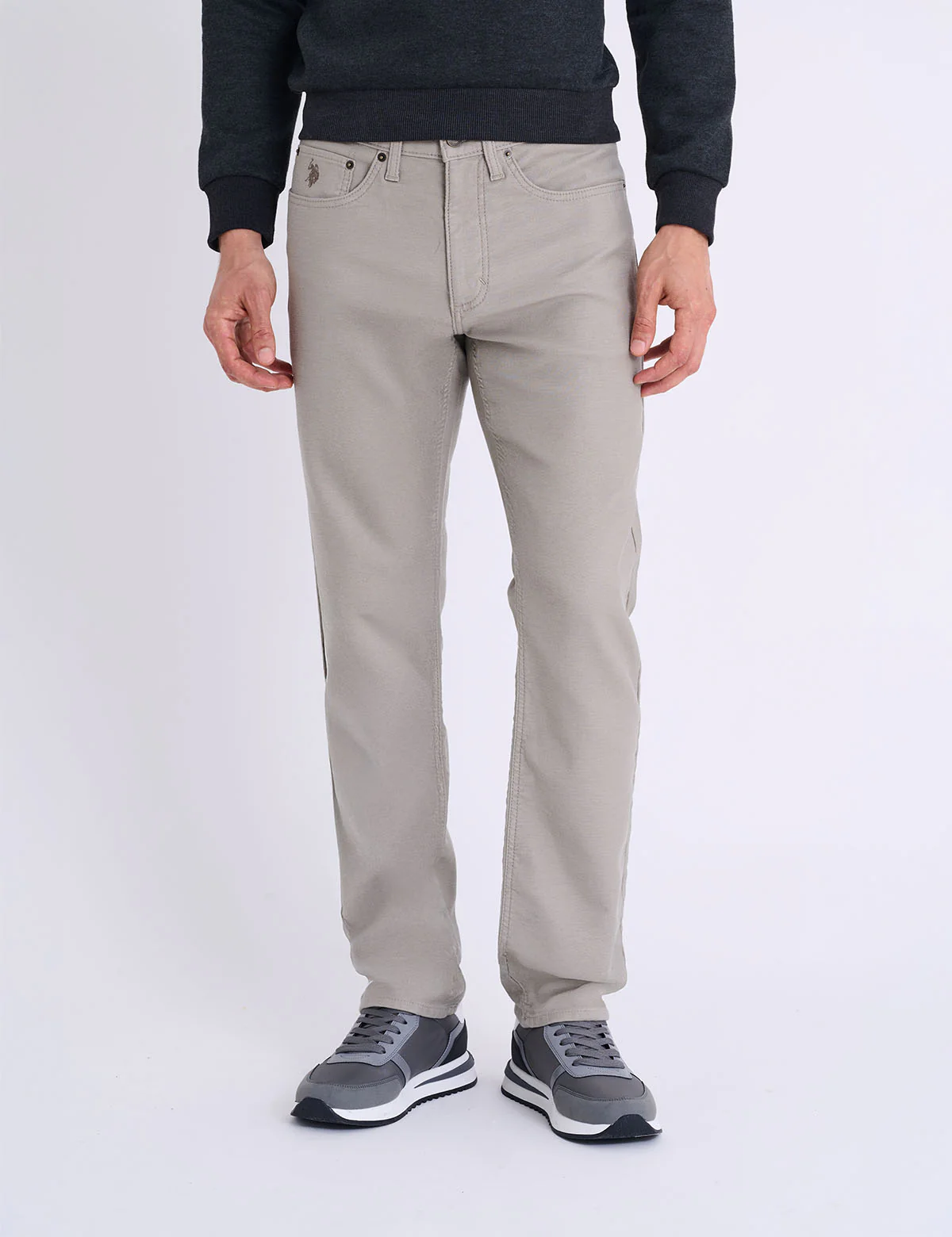 5 POCKET SLIM STRIAGHT SUPER SOFT TWILL PANTS - Image 10