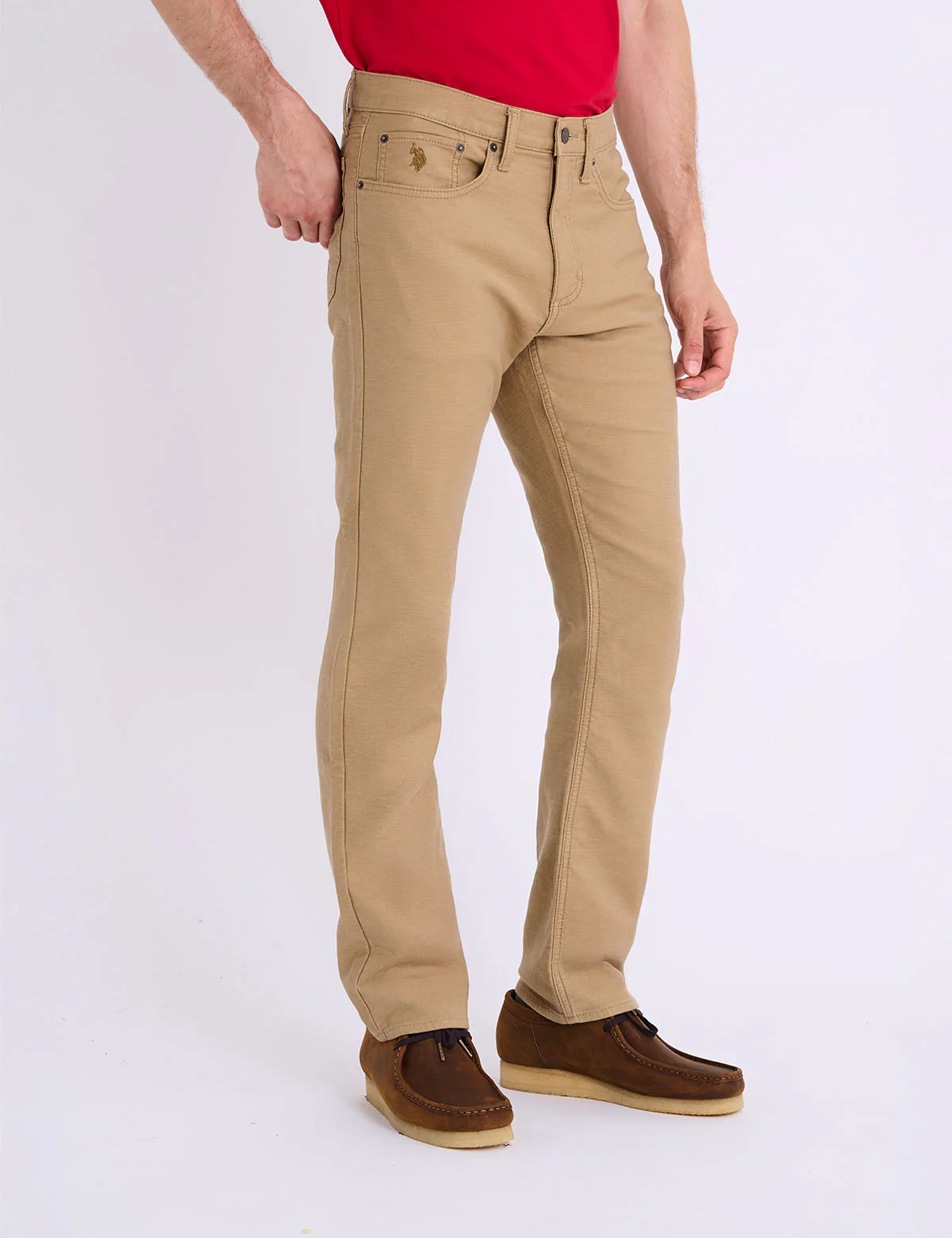 5 POCKET SLIM STRIAGHT SUPER SOFT TWILL PANTS - Image 4