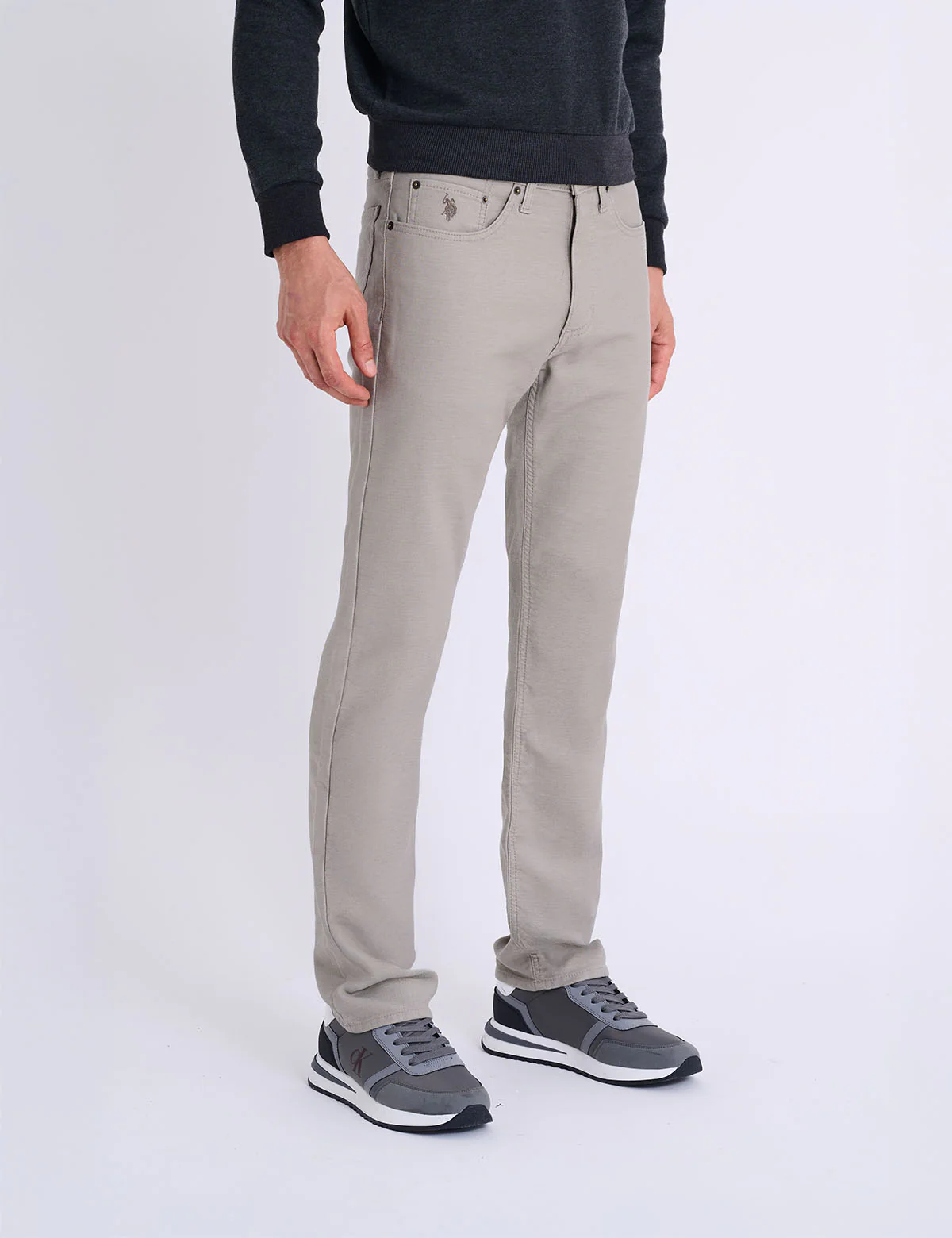 5 POCKET SLIM STRIAGHT SUPER SOFT TWILL PANTS - Image 8