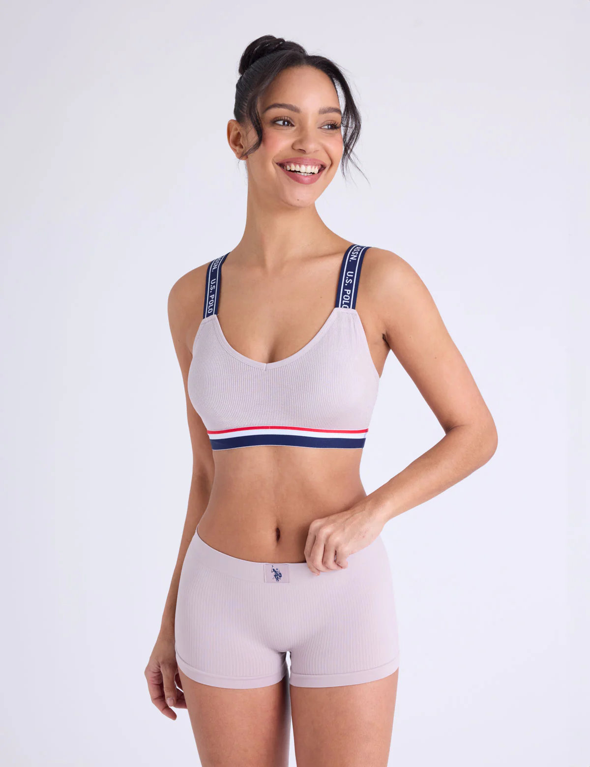 5PK RIBBED SEAMLESS BOYSHORTS