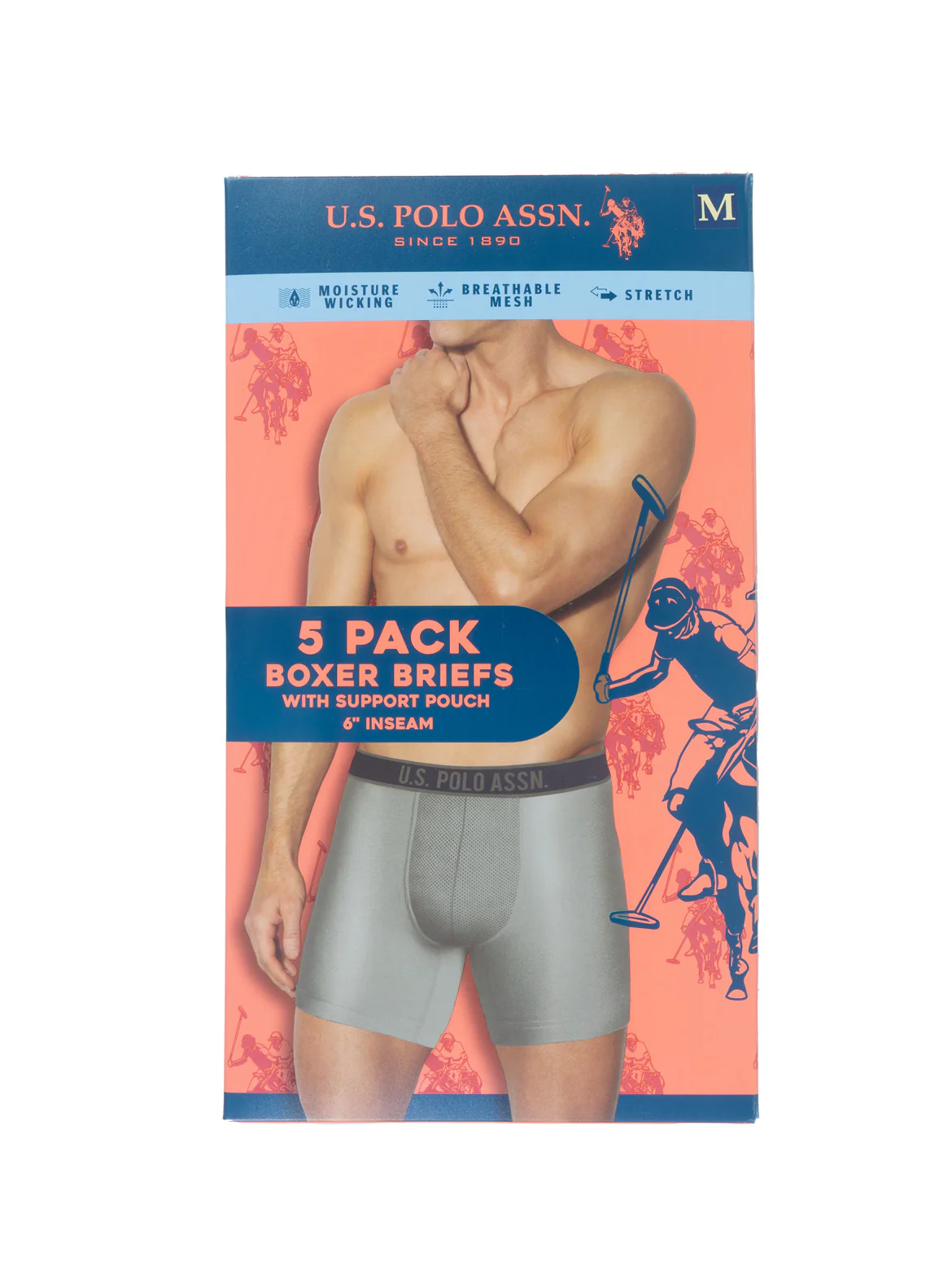 5 PACK STRETCH BOXER BRIEF - Image 4