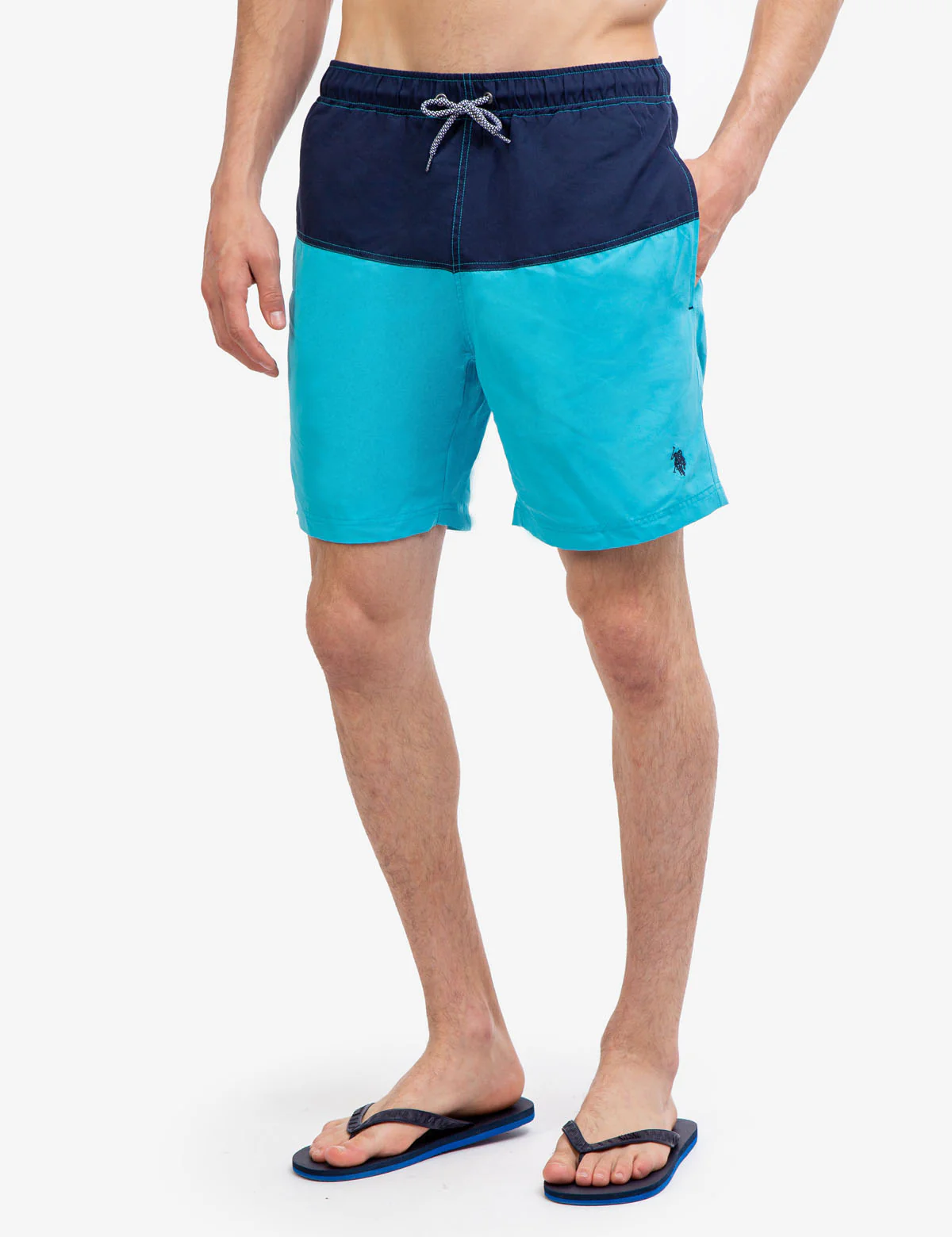 7" COLORBLOCK SWIM TRUNKS - Image 2