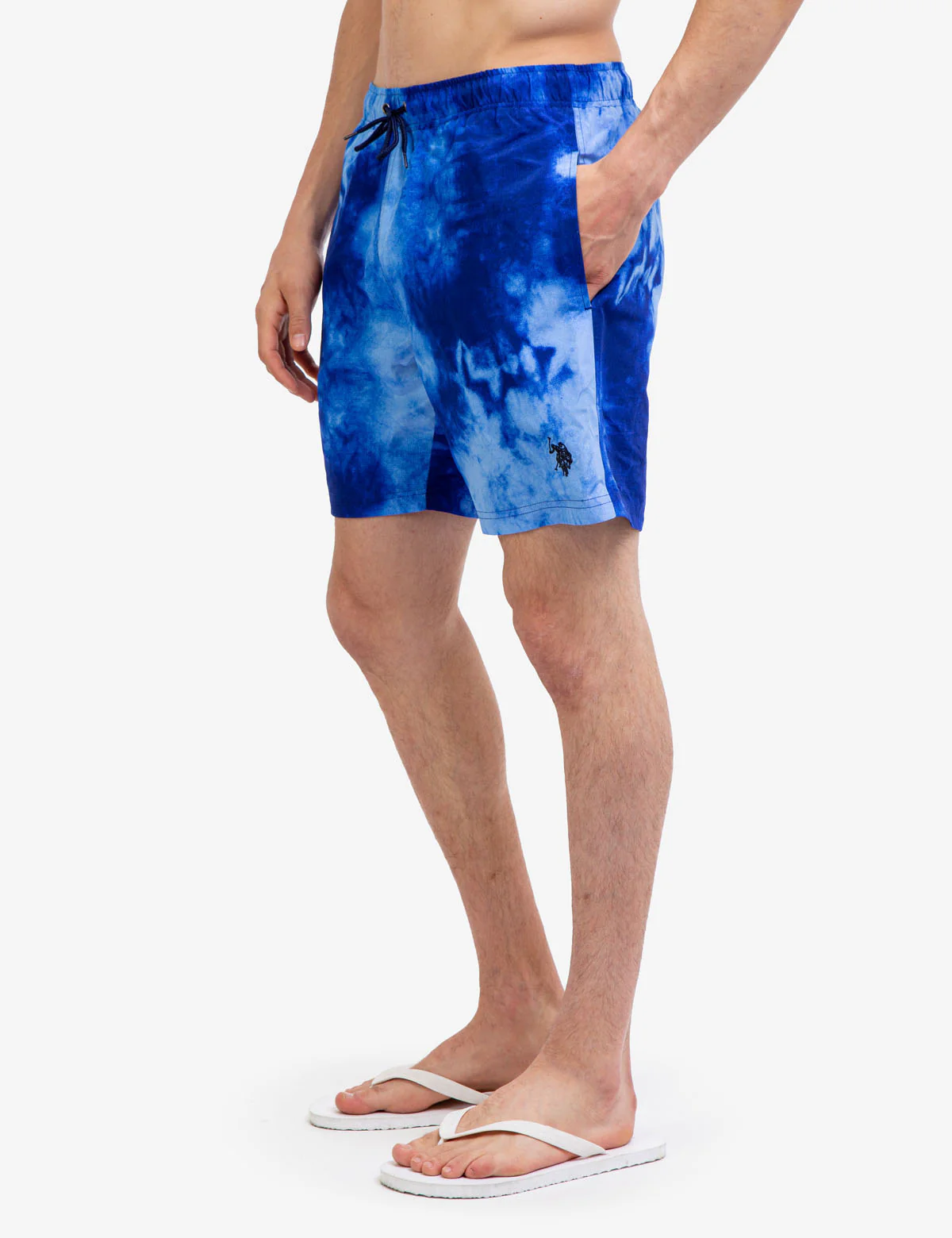 7" TIE DYE SWIM TRUNKS - Image 3