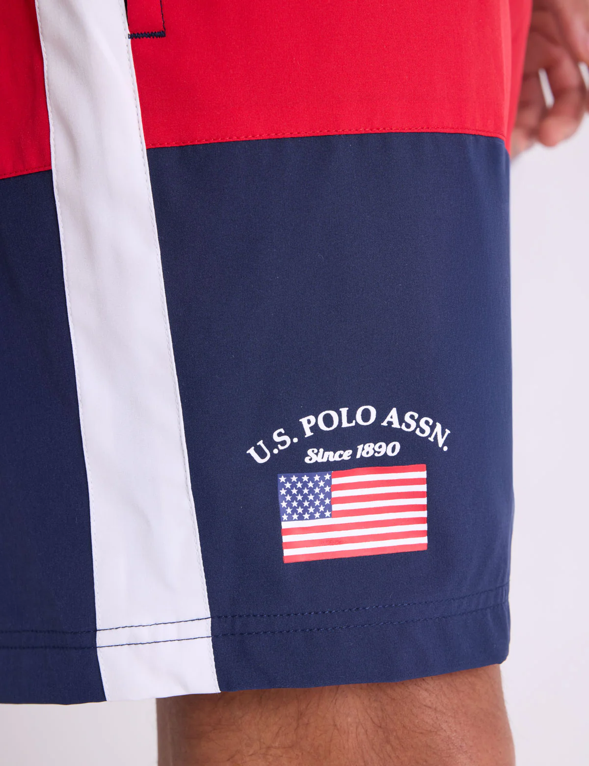 7" USA COLORBLOCK SWIM SHORTS - Image 4