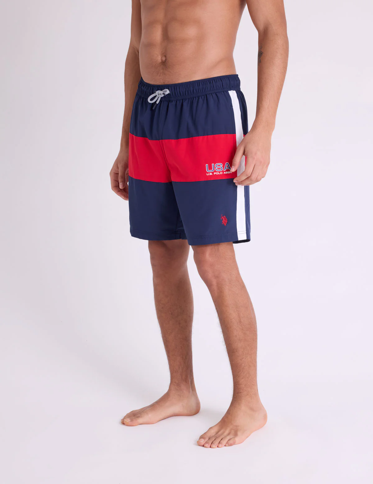 7" USA COLORBLOCK SWIM SHORTS - Image 5