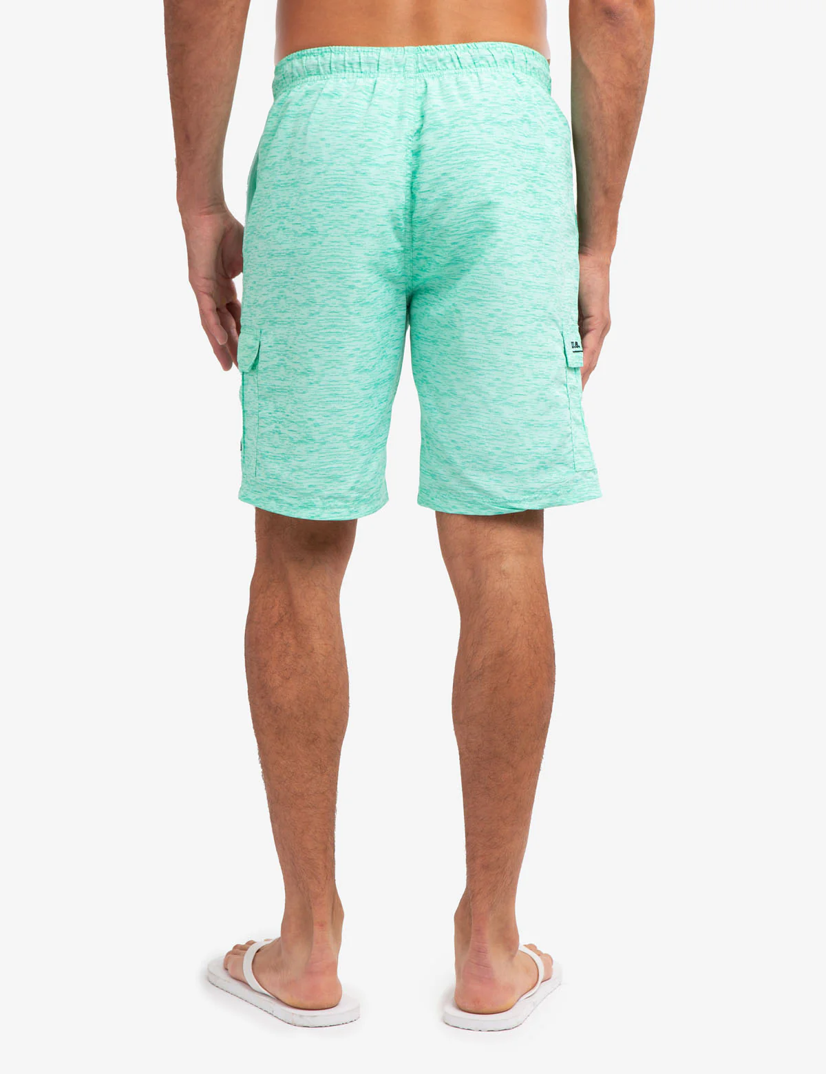 9 HEATHER CARGO SWIM TRUNKS - Image 15