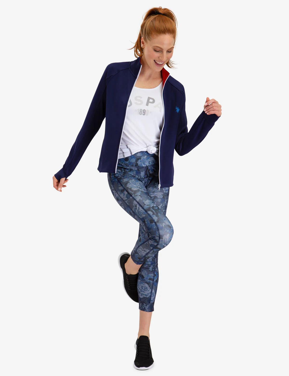 ACTIVE FLORAL LEGGINGS - Image 2