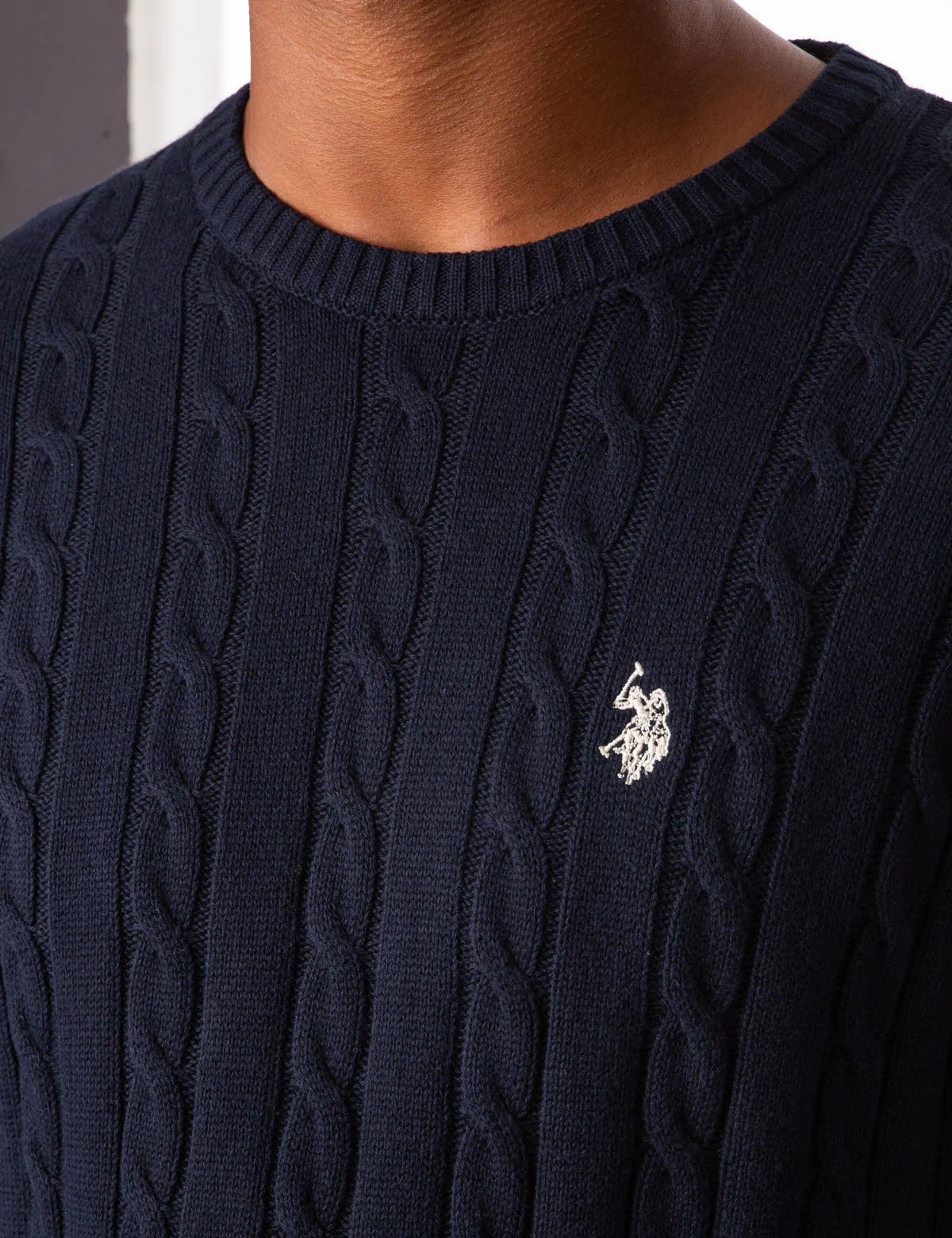 ALL OVER CABLE CREW NECK SWEATER - Image 13