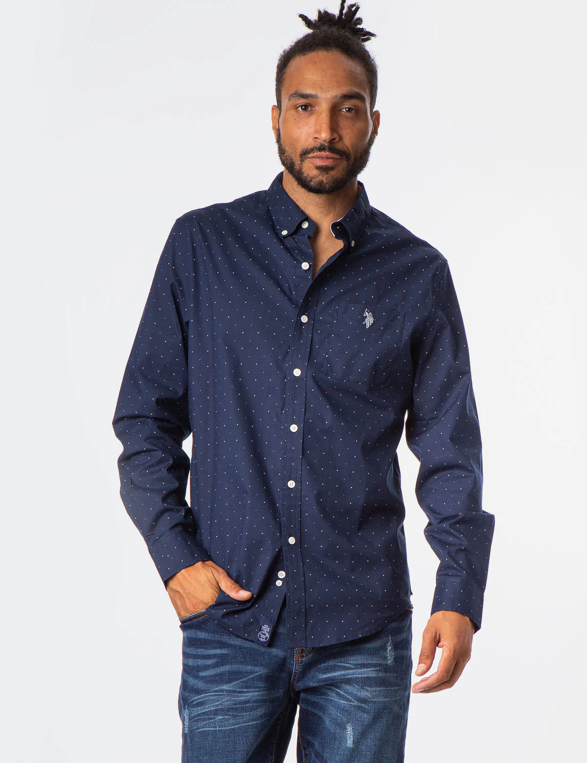 ALL OVER DOT SHIRT - Image 6