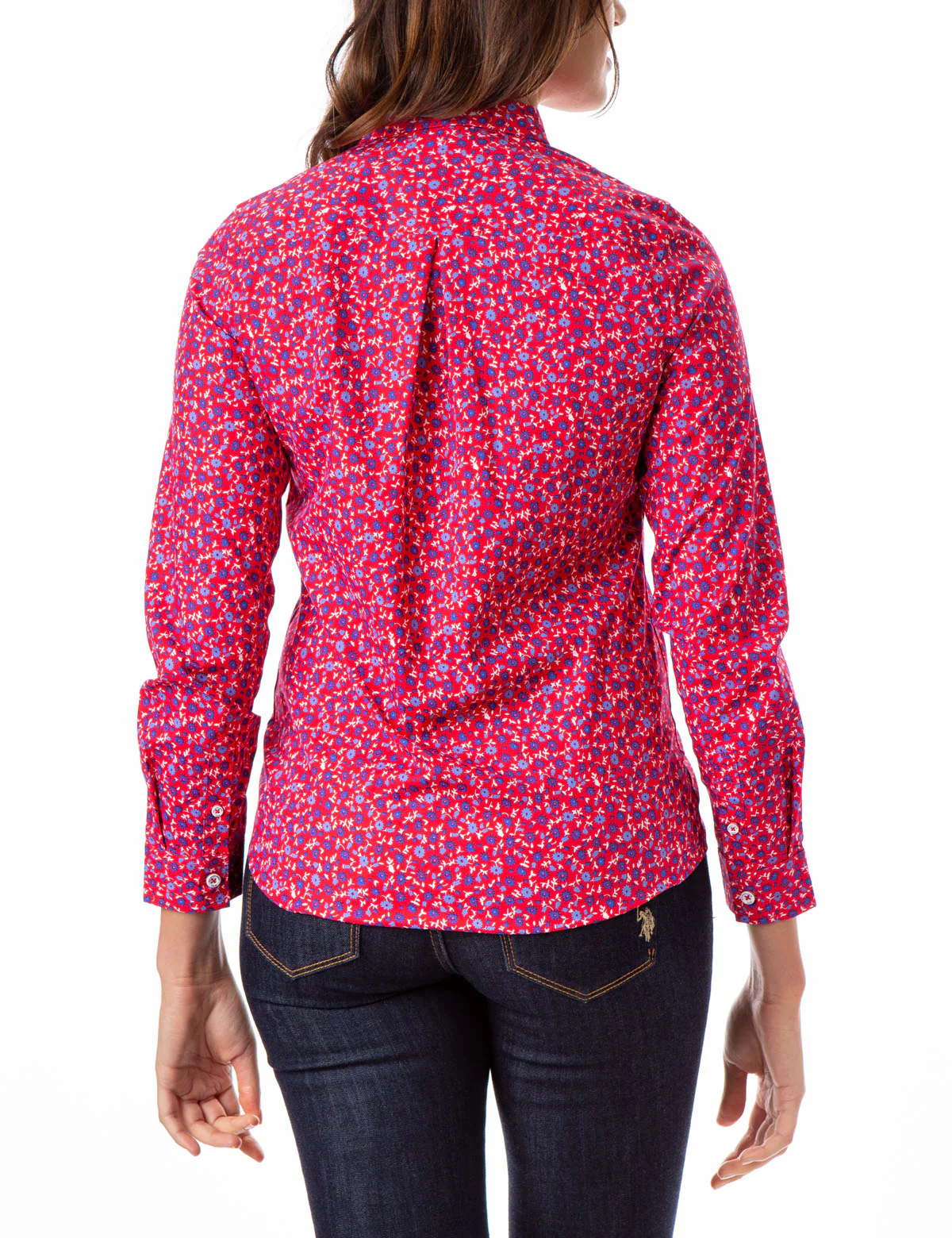 ALL OVER FLORAL PRINT POPLIN SHIRT - Image 8