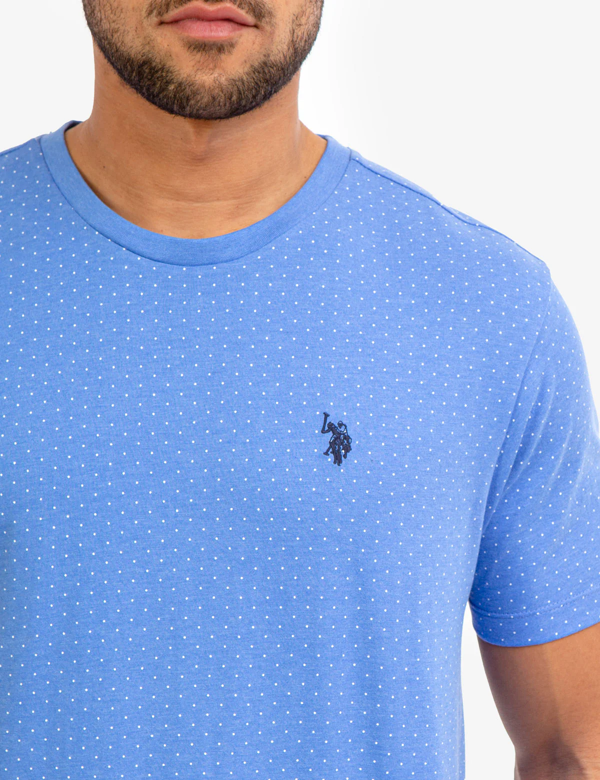 ALL OVER POLKA DOT PRINT T-SHIRT - Image 7