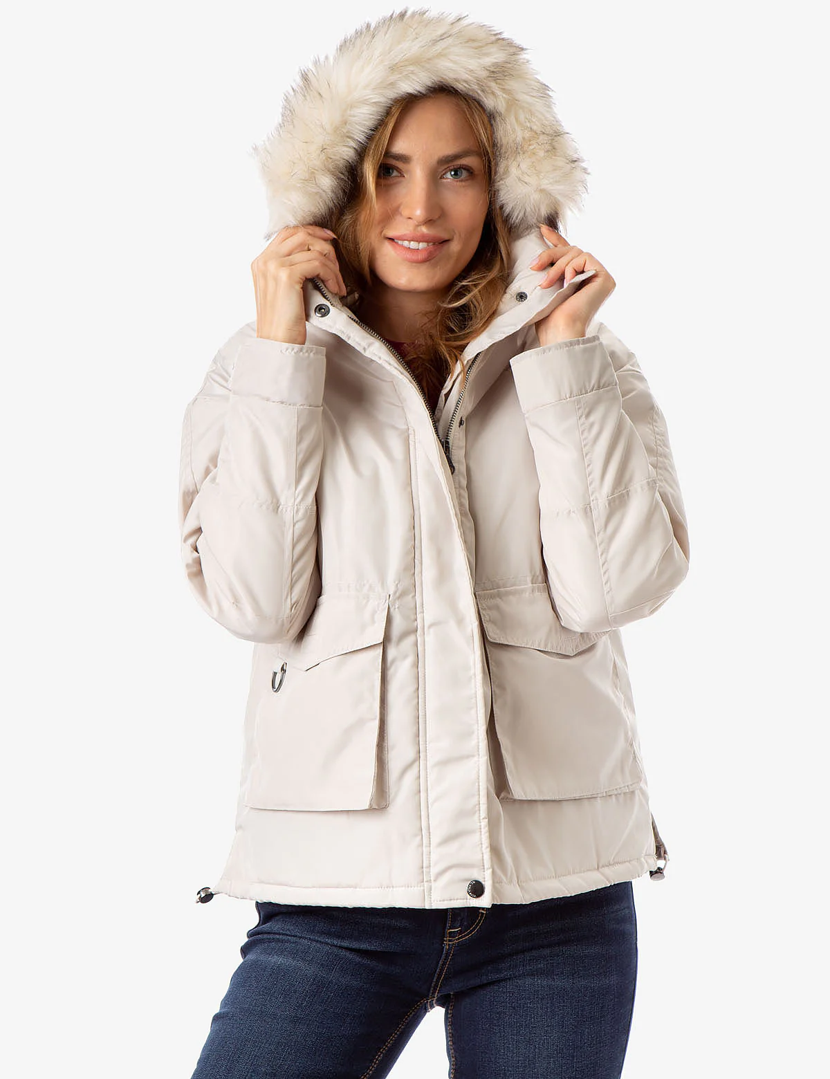 ANORAK FUR HOODED JACKET - Image 11