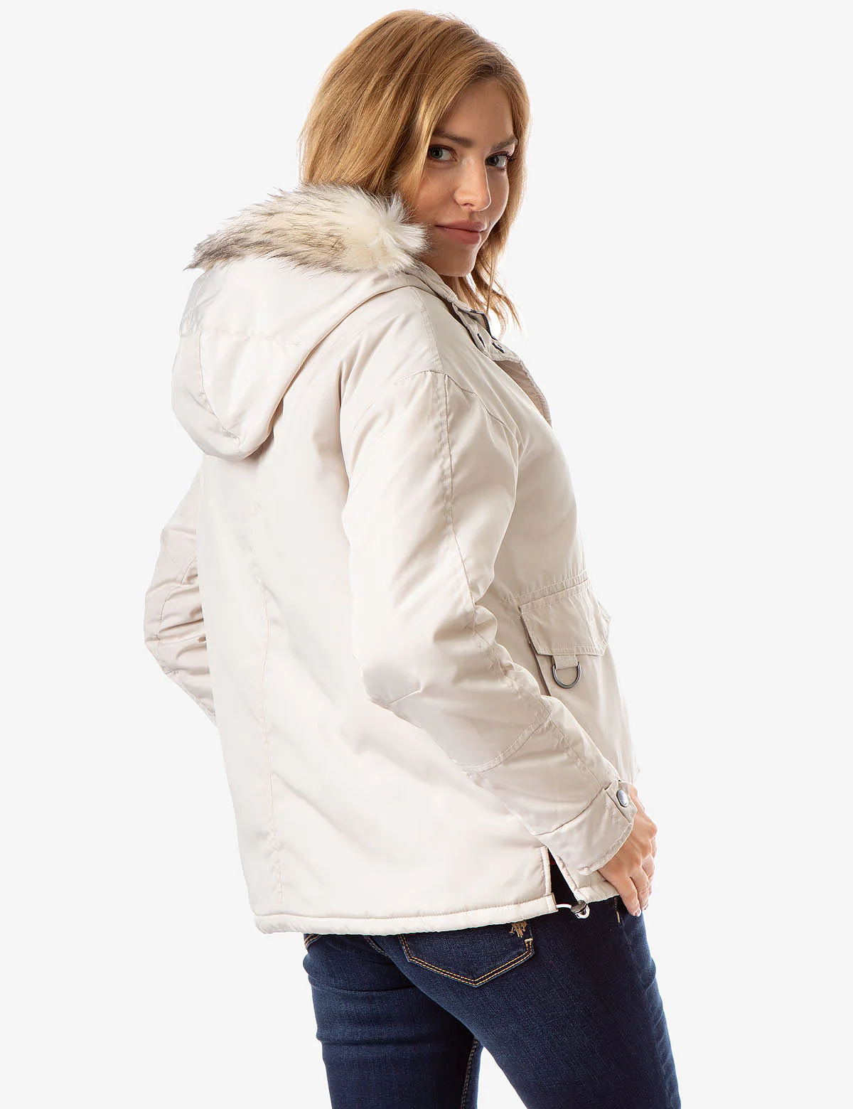 ANORAK FUR HOODED JACKET - Image 9