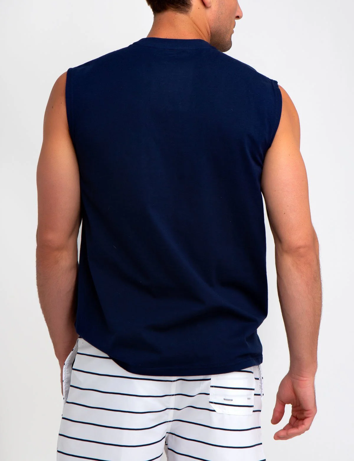 ARCHED LOGO MUSCLE T-SHIRT - Image 3