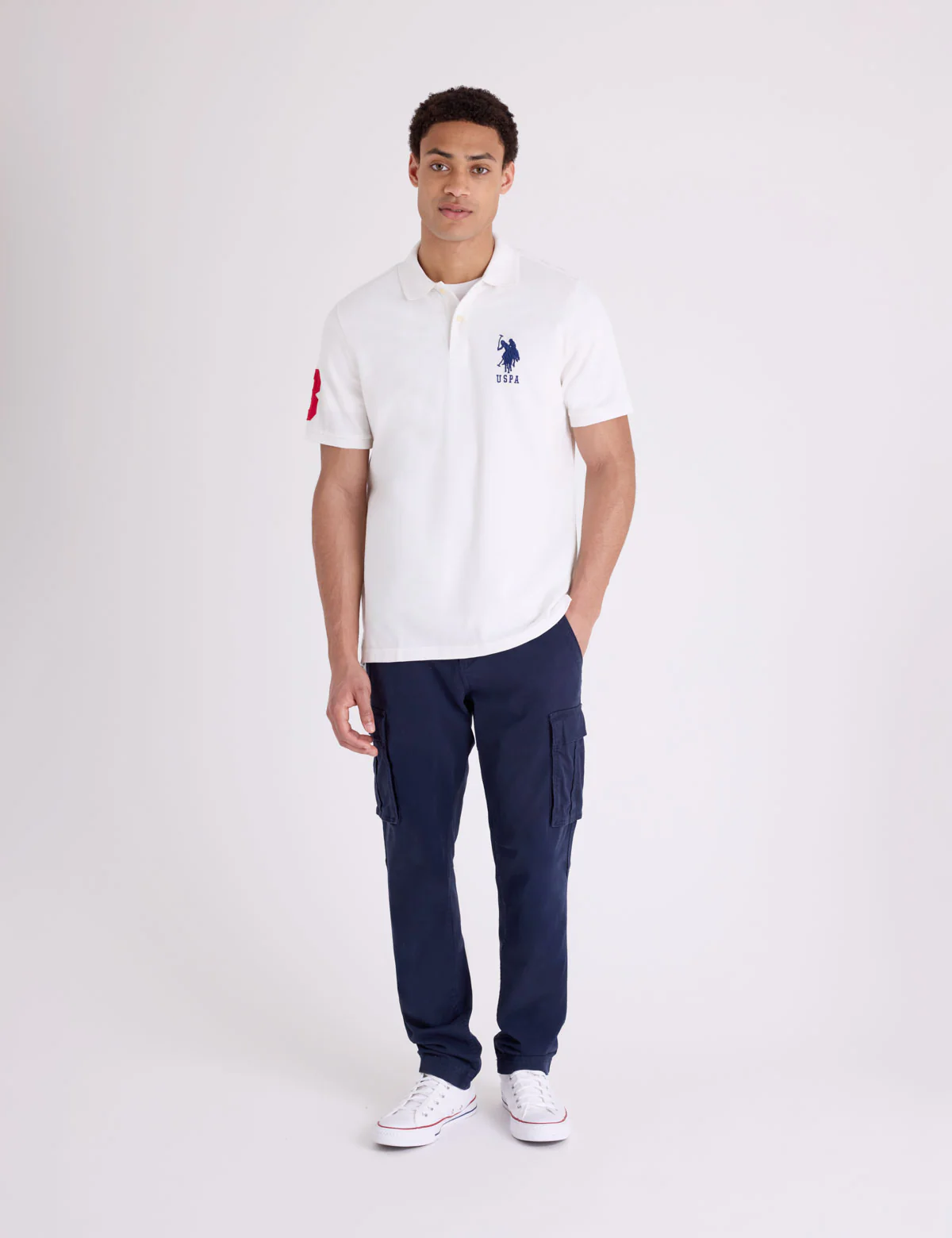 BIG LOGO SOLID POLO SHIRT - Image 11