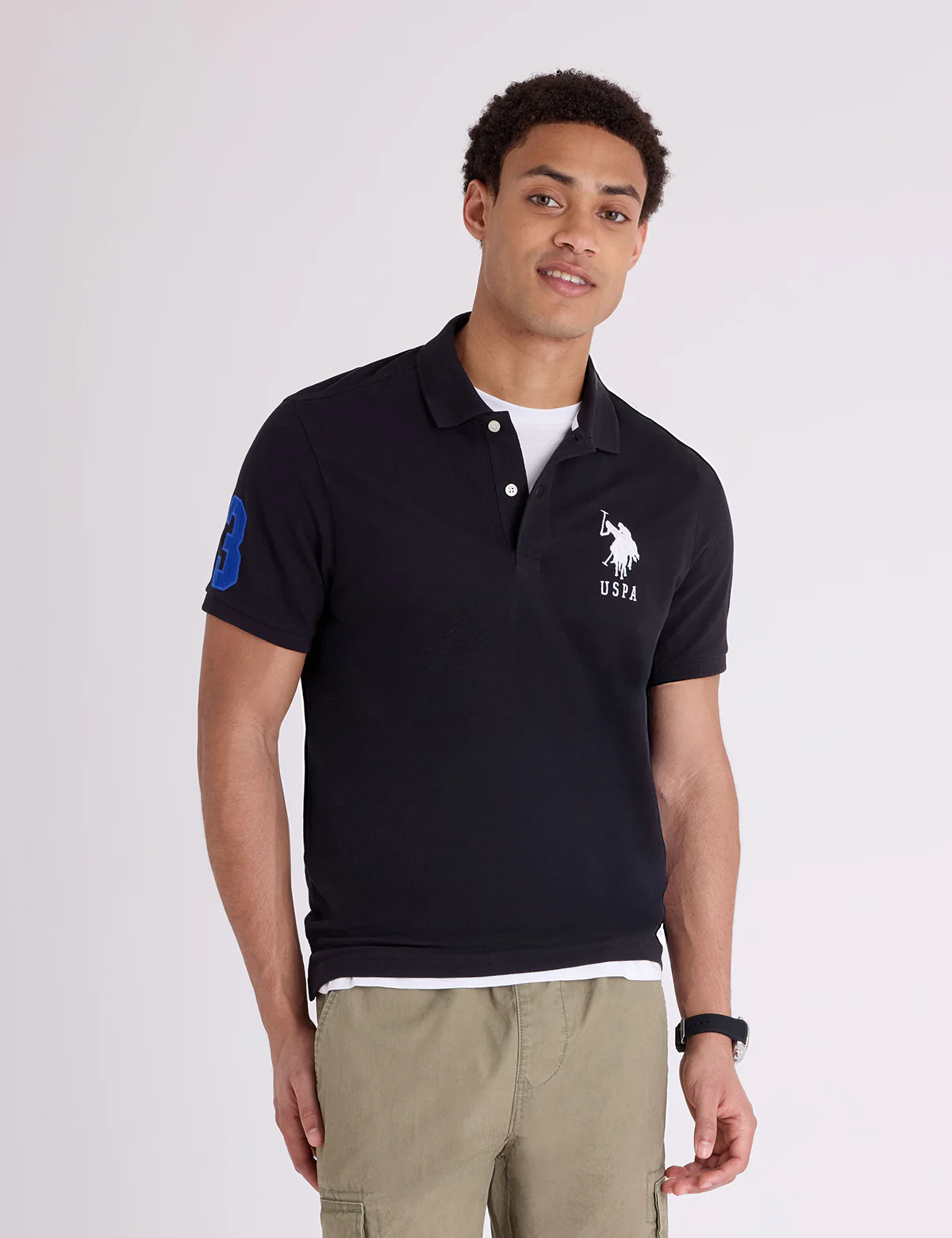 BIG LOGO SOLID POLO SHIRT - Image 13