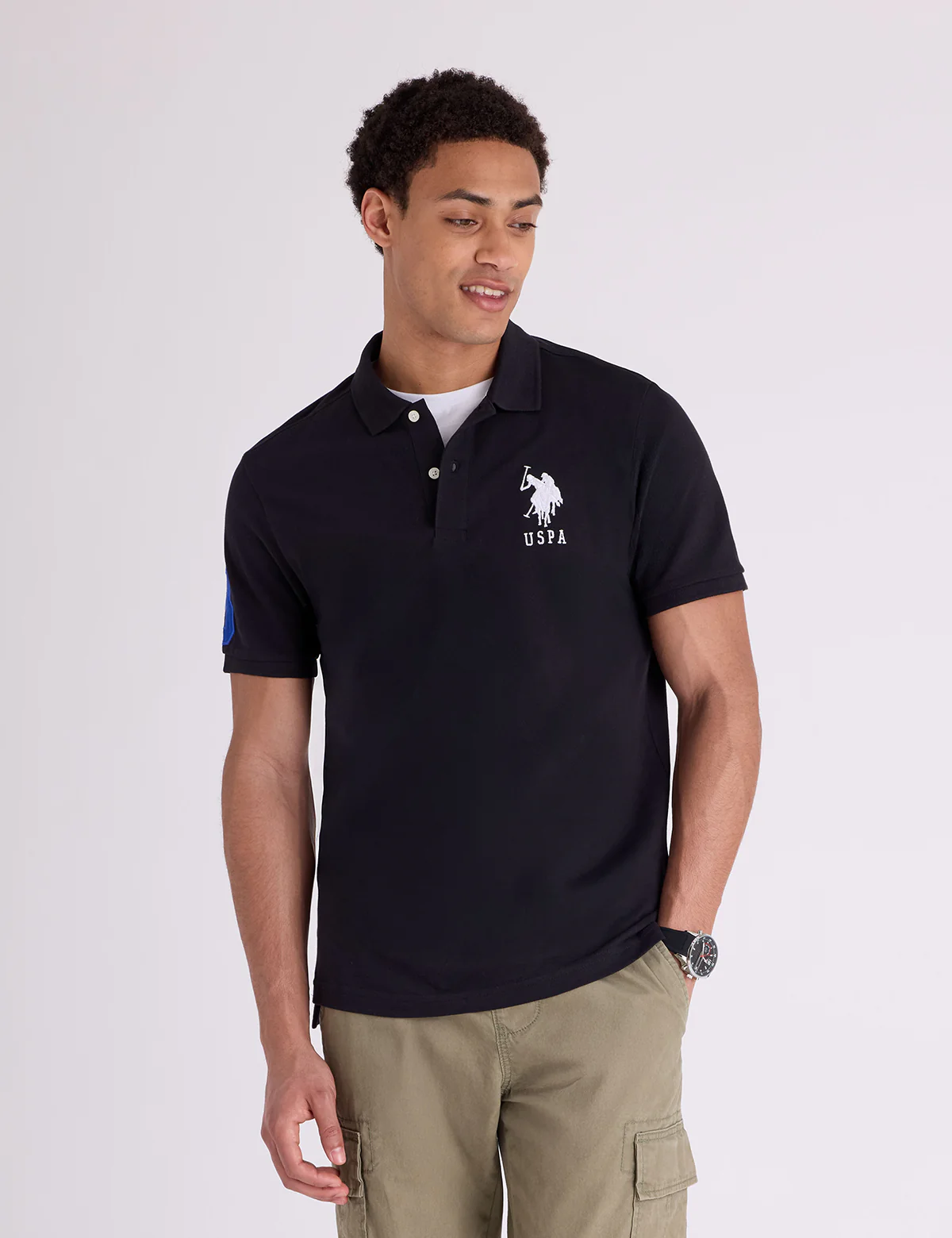 BIG LOGO SOLID POLO SHIRT - Image 16