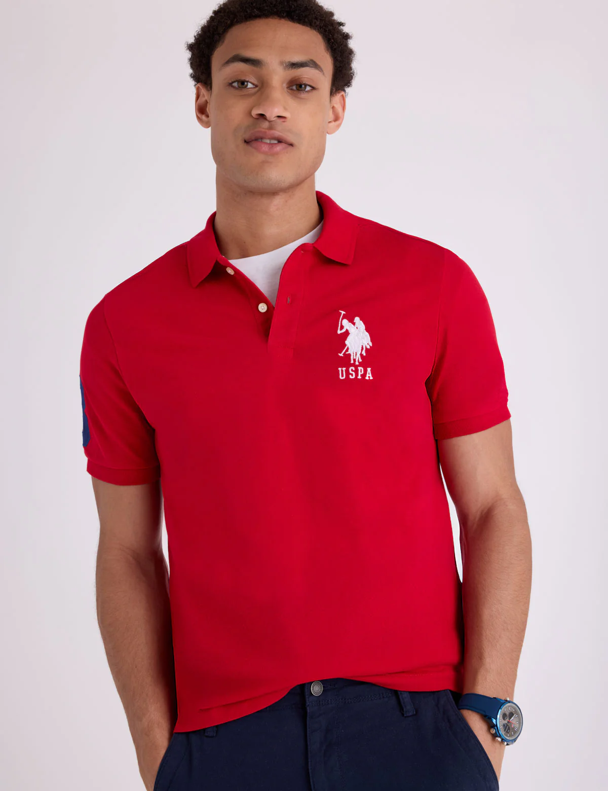 BIG LOGO SOLID POLO SHIRT - Image 19